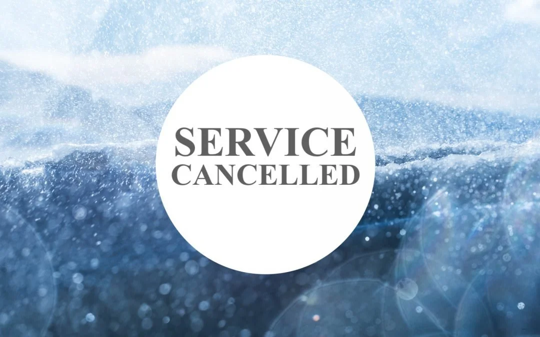 Services Cancelled for 2/1/26