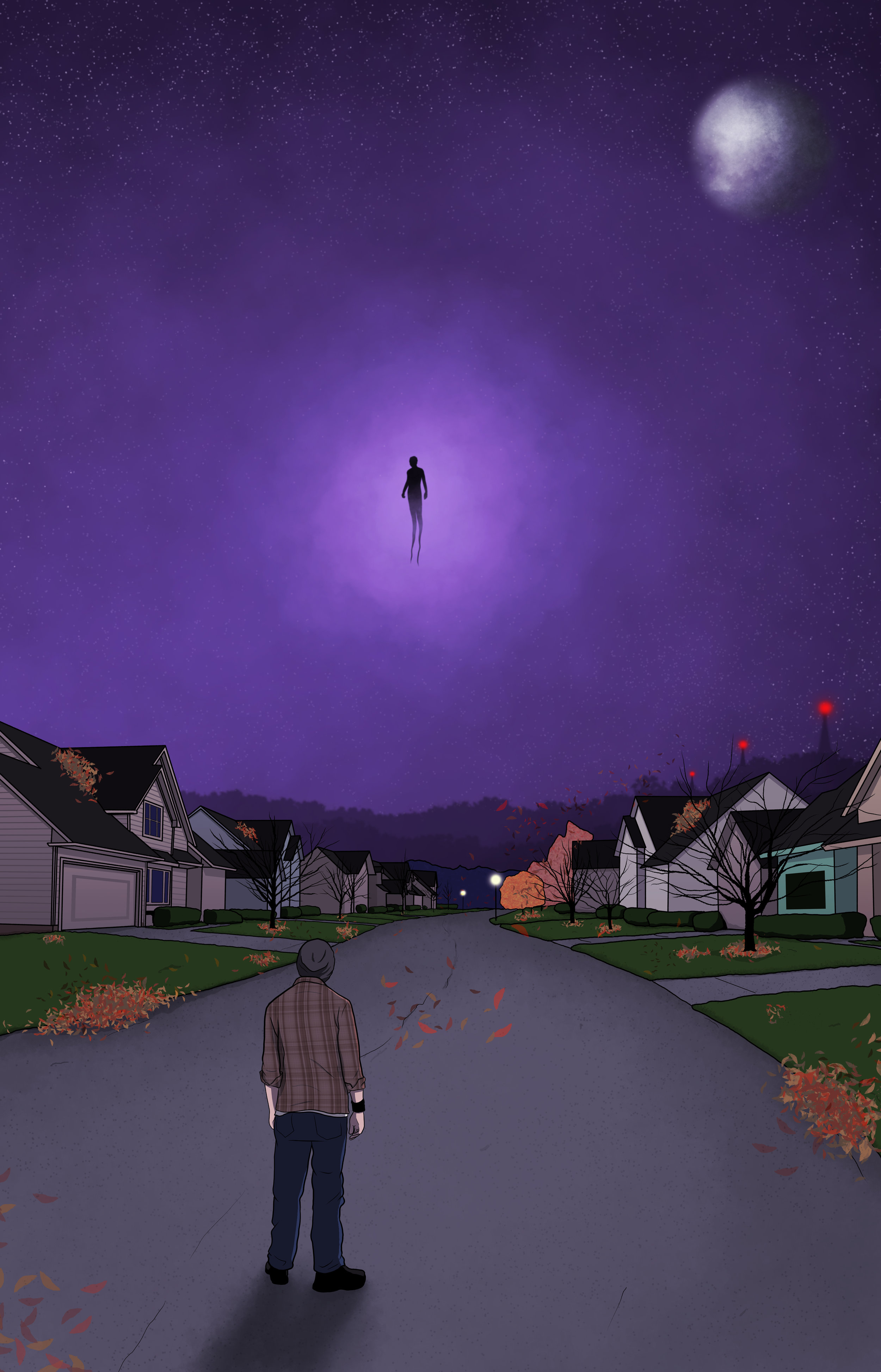“Something in the Sky” - January Patreon Print