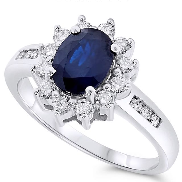 #14k #sapphire #ring #sapphirering