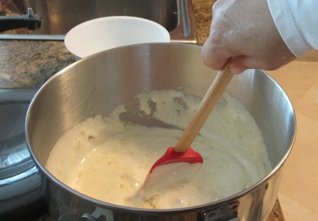 ...and mix gently until well incorporated. 