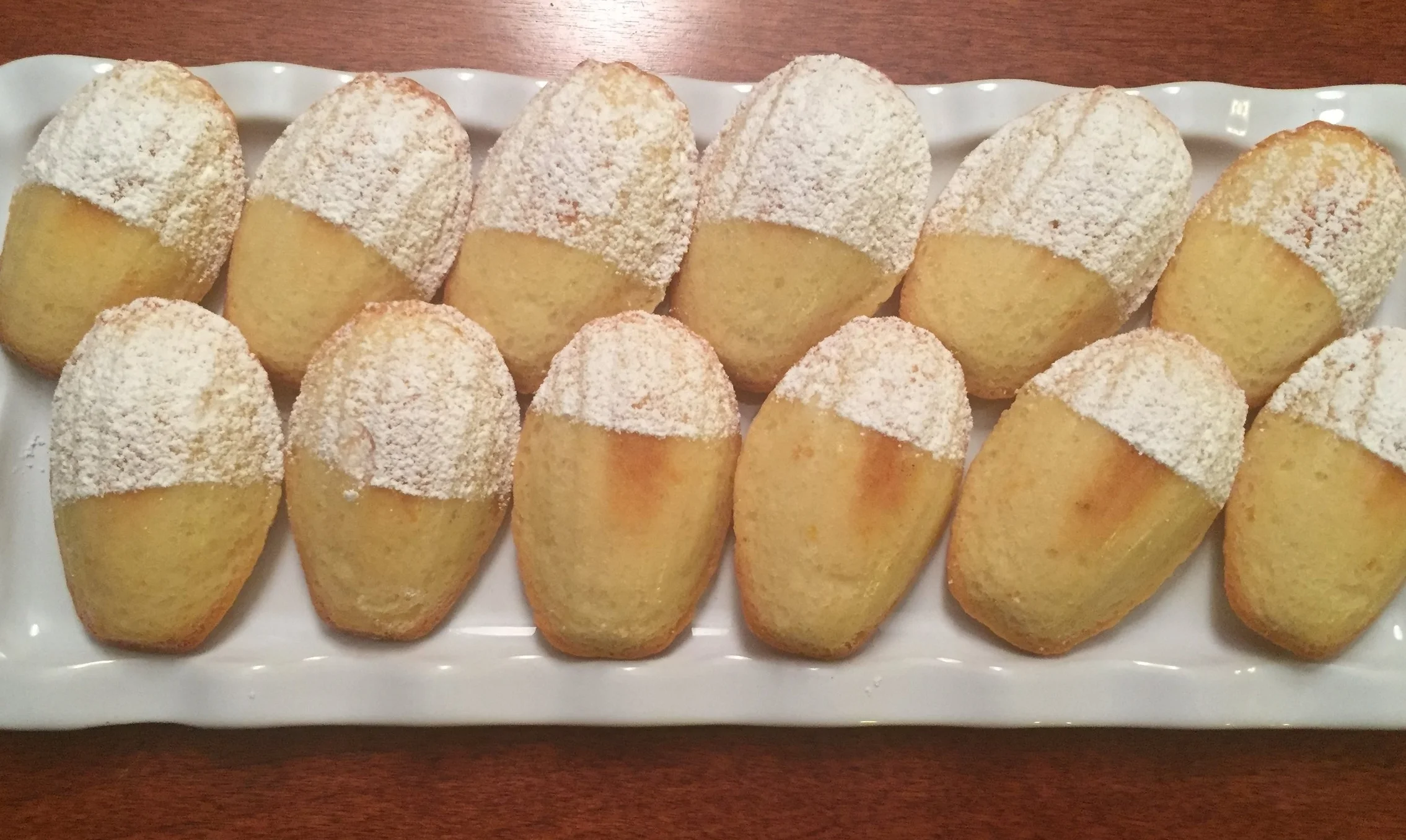Orange Zest Madeleines