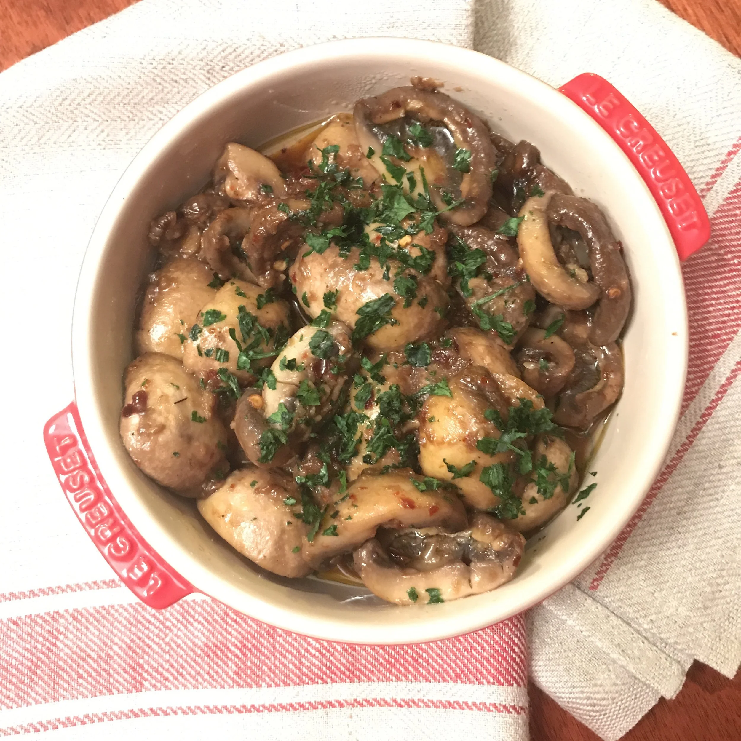 Setas al Ajillo - Garlic Mushrooms