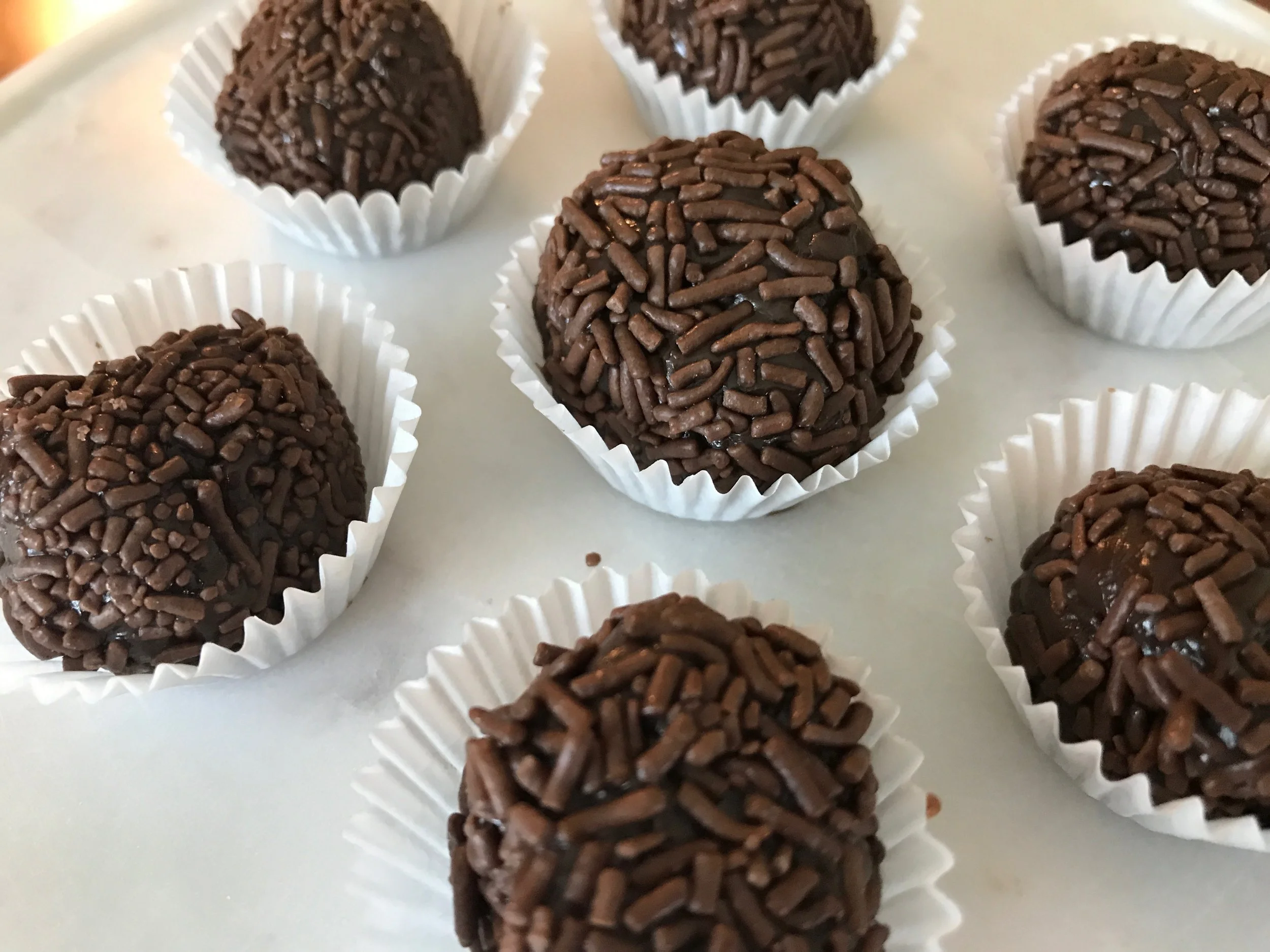 Brigadeiros de Nutella - Brazilian Chocolate Nutella Sweets