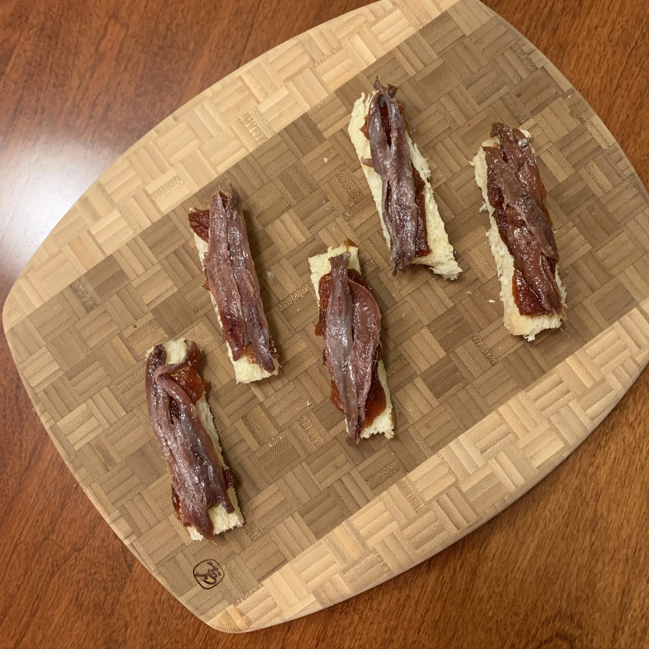 Anchoas con Membrillo - Anchovies with Membrillo