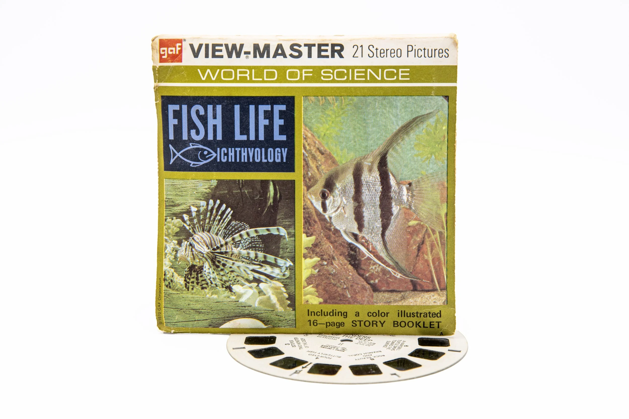 Pack of Viewmaster Reels, 1970