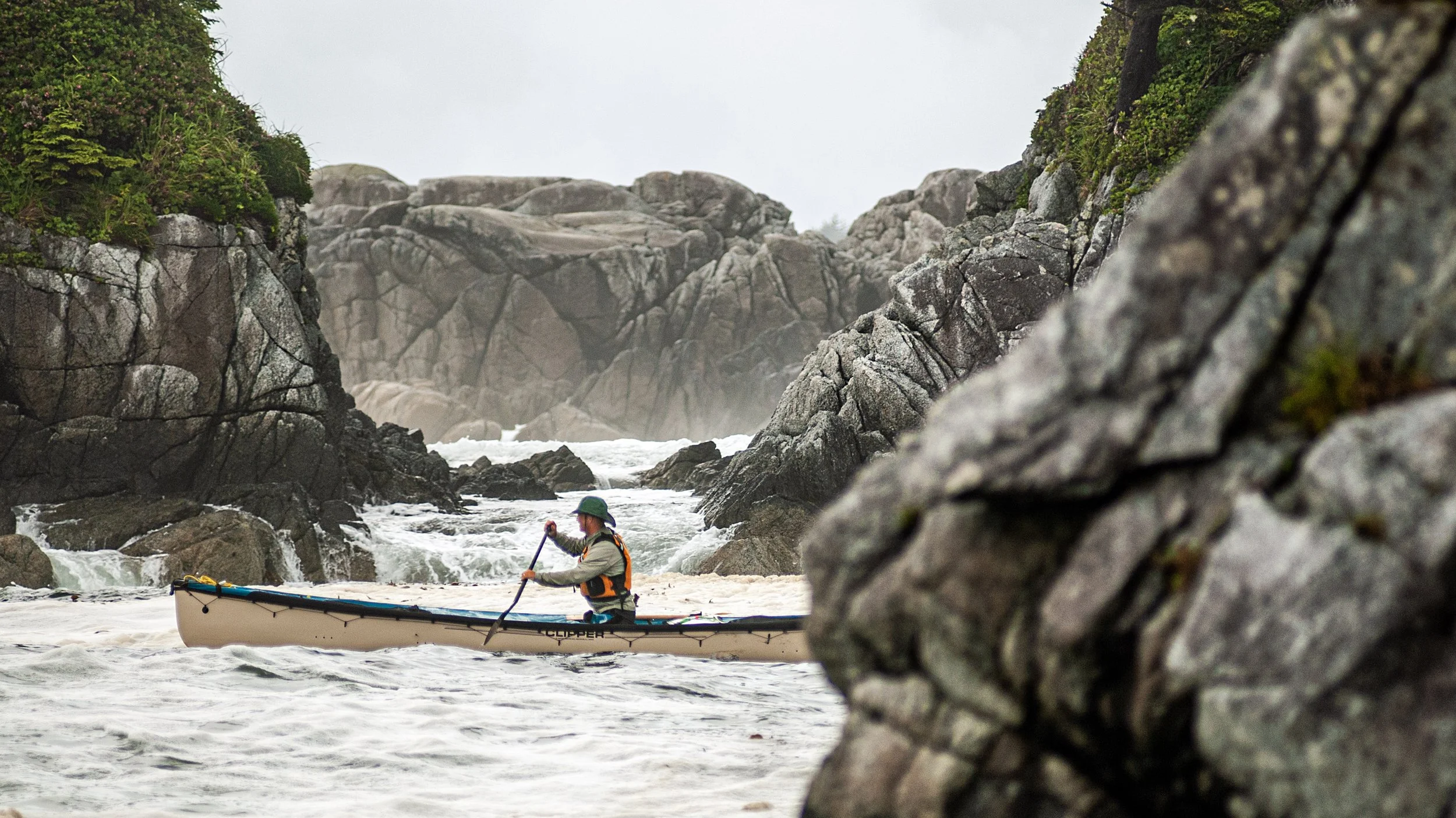 Storm Day, Central Coast, BC, Canada