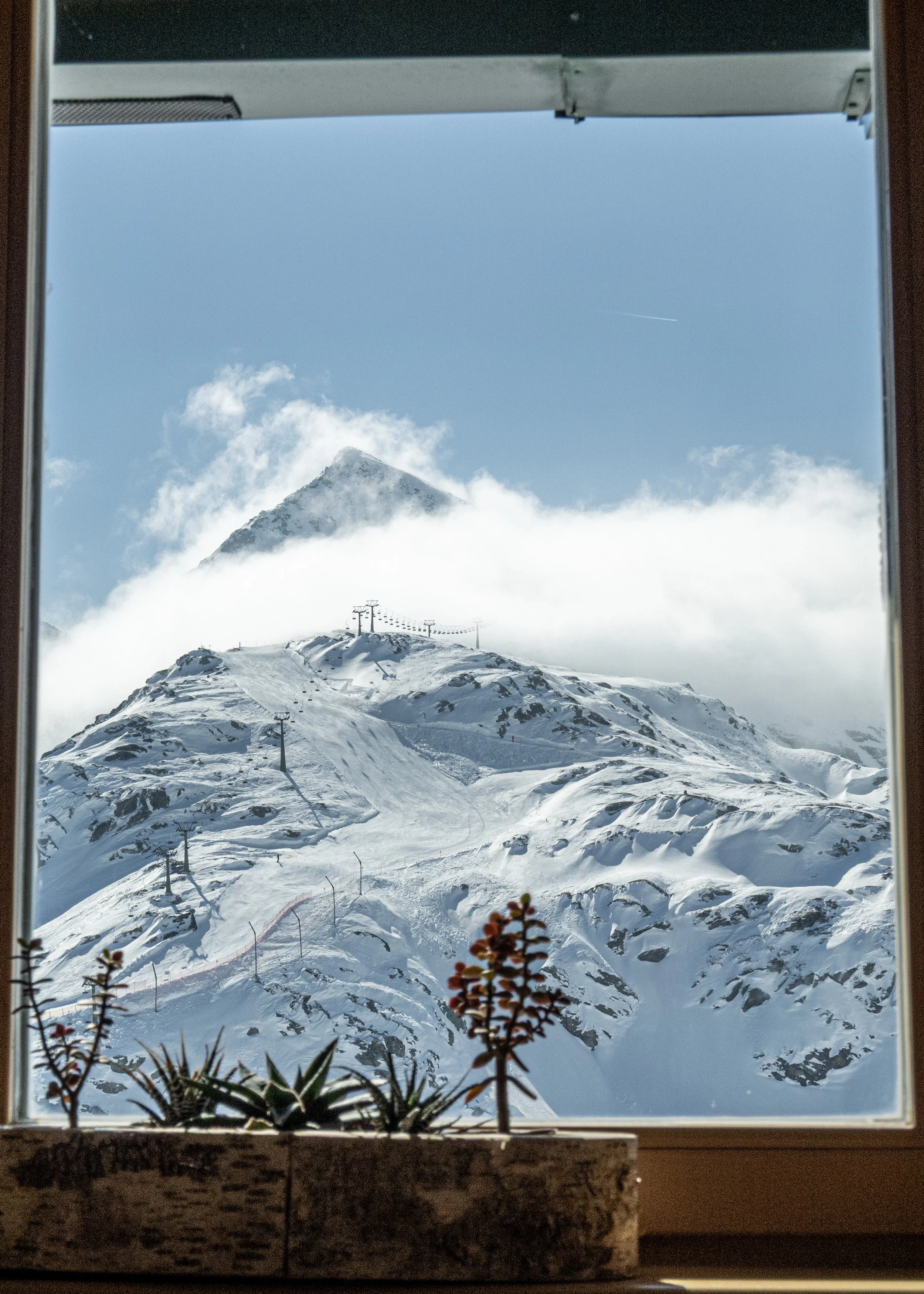 Room with a view, Rudolfshutte, Austria
