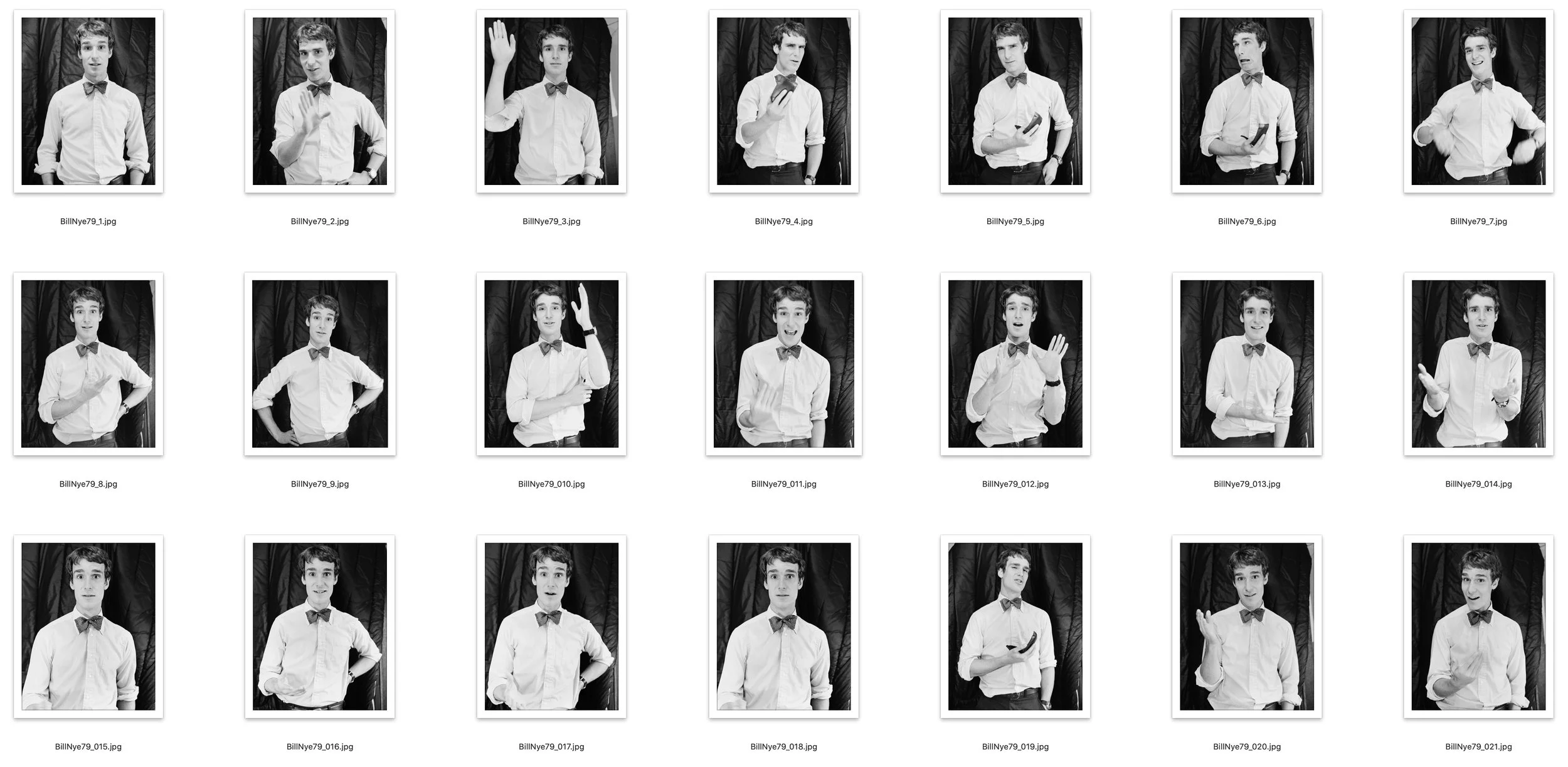 1979 Stand-up Promo Images Collection