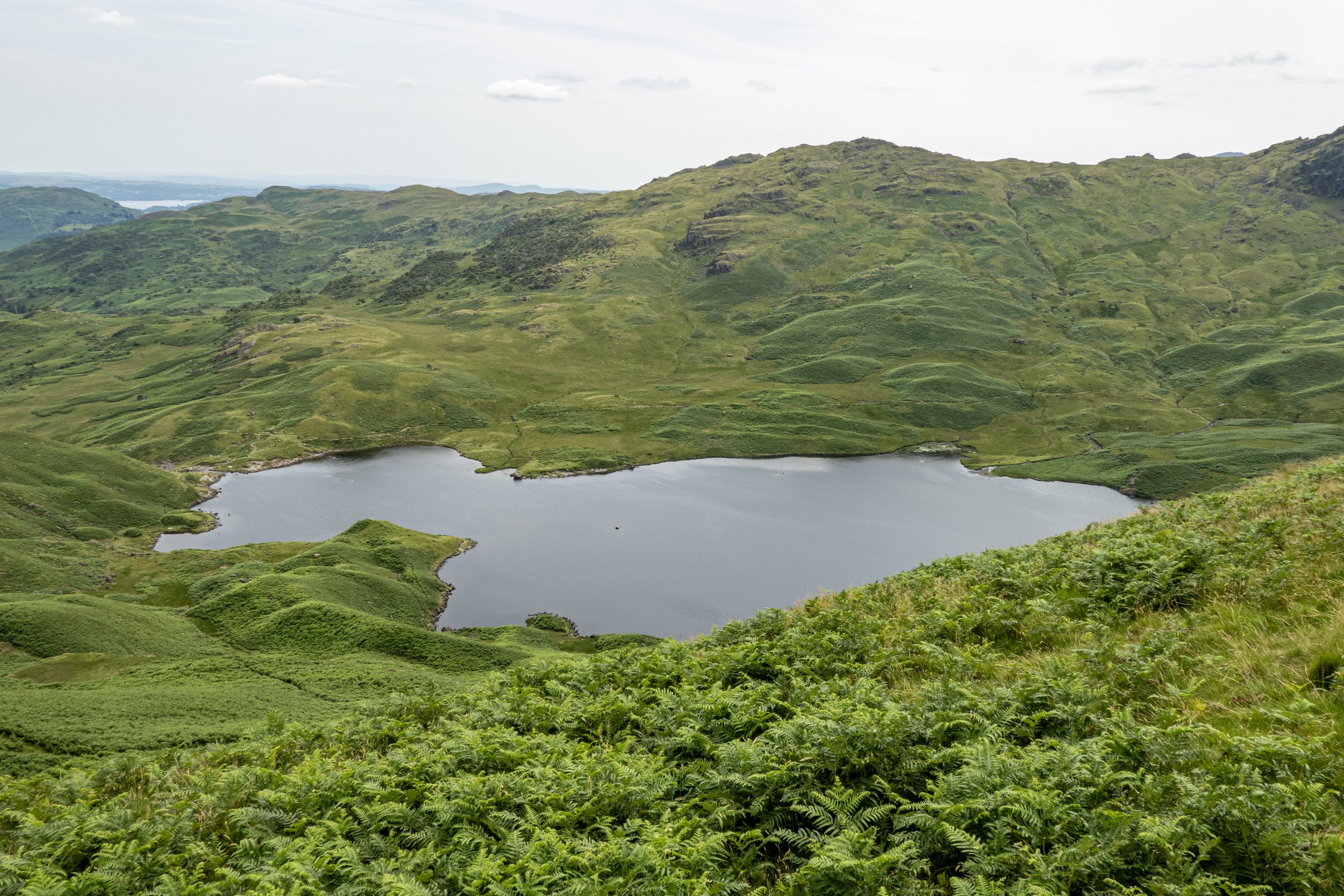 Easedale Tarn, Lake District, England