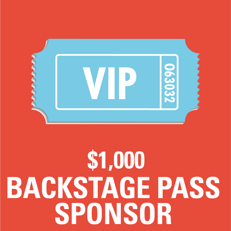 Backstage Pass Sponsor