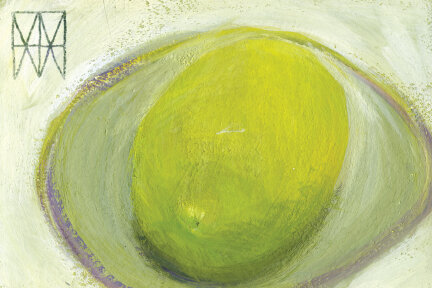 Lemon on a Japanese Bowl