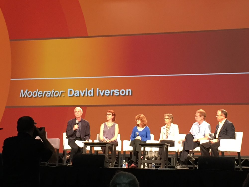 David Iverson moderating a pannel discussion at the WPC