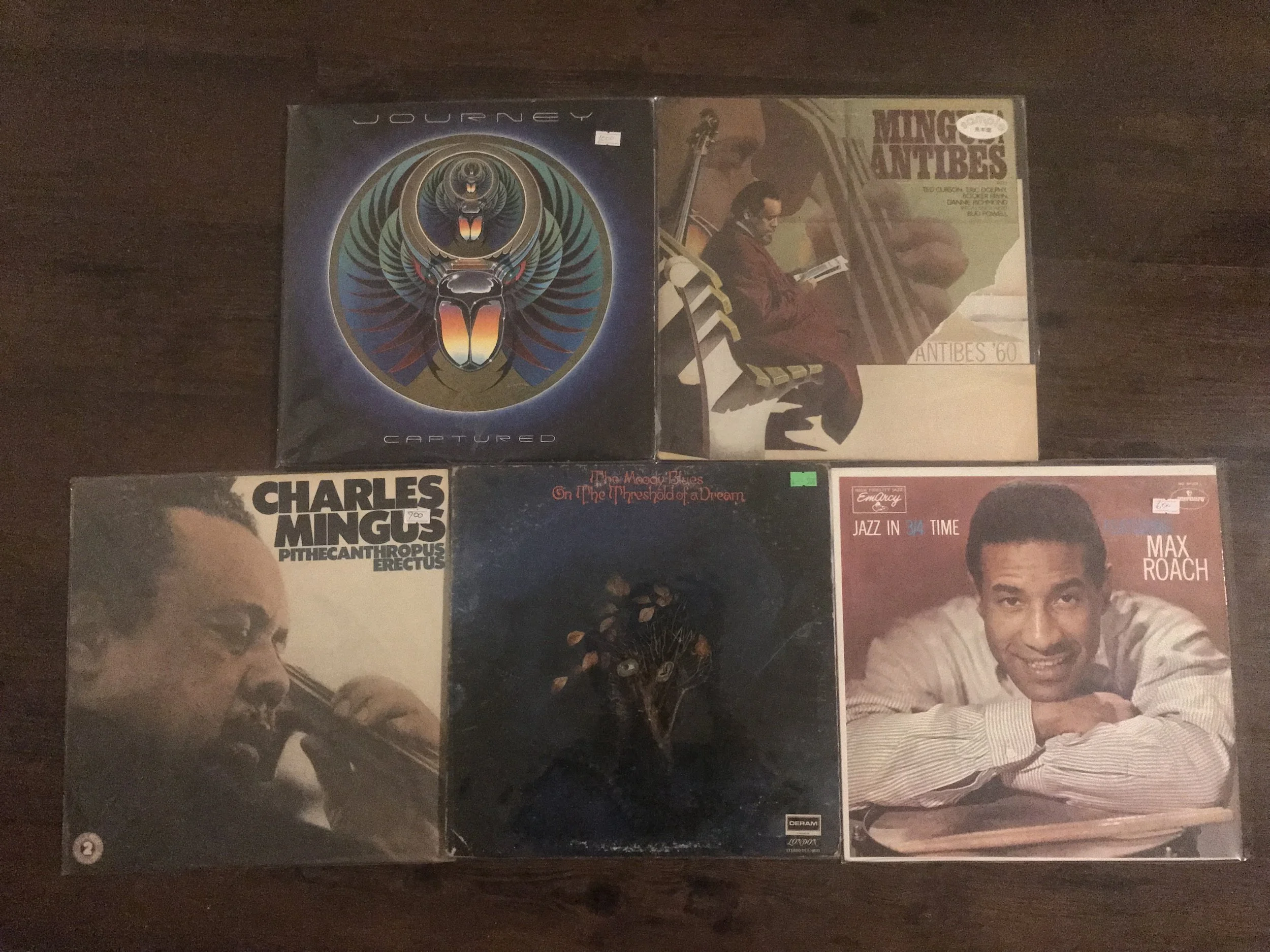 My first scores in Bangkok, from the Seasons of Sounds festival at Fortune Town - that Moody Blues!