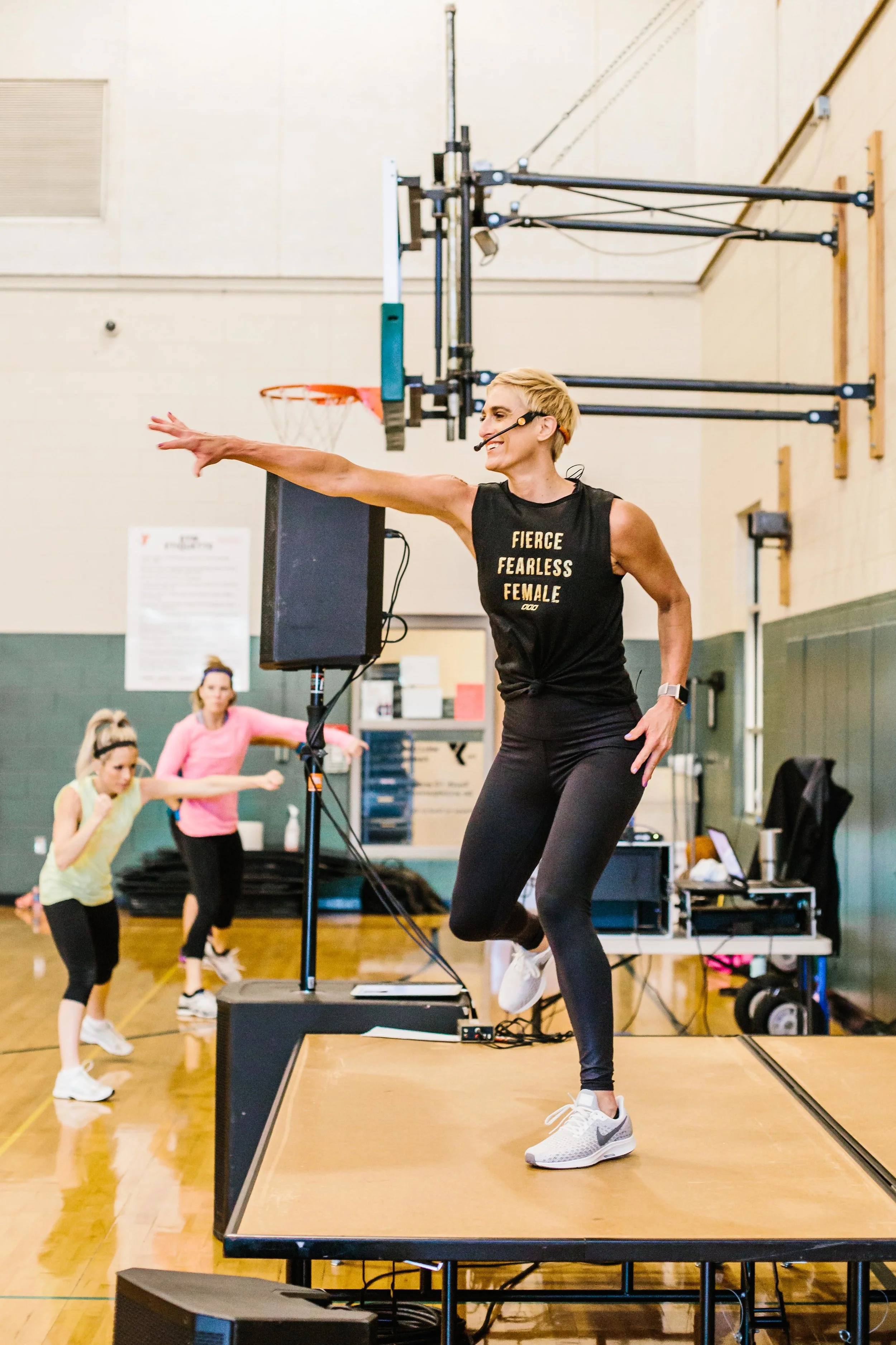 The Class: Fierce Fit Instructor: Julie Voris | Location: Fishers YMCA | Photo Cred: Cotangent Studio