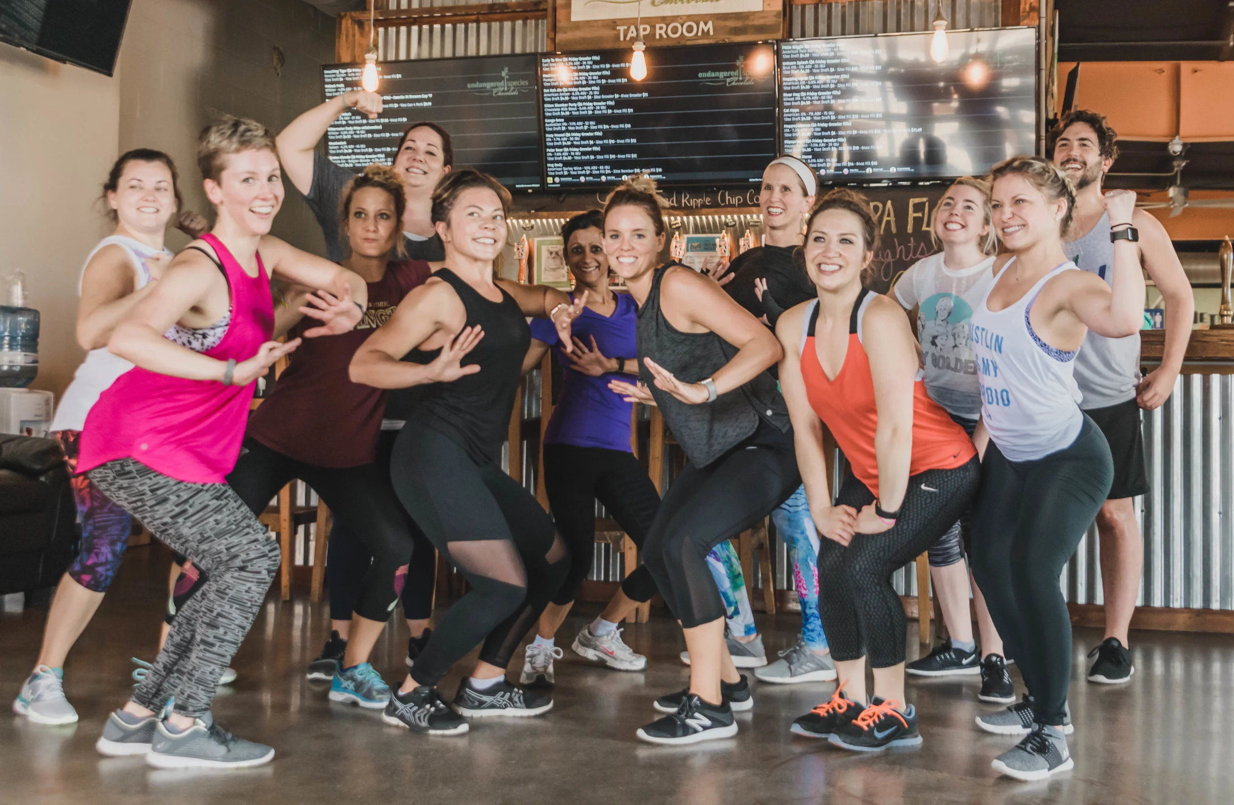 The Class: Hip Hop Dance Instructor: Maria Romaine Brace | Location: Metazoa Brewing Co. | Photo Cred: Amy Hall