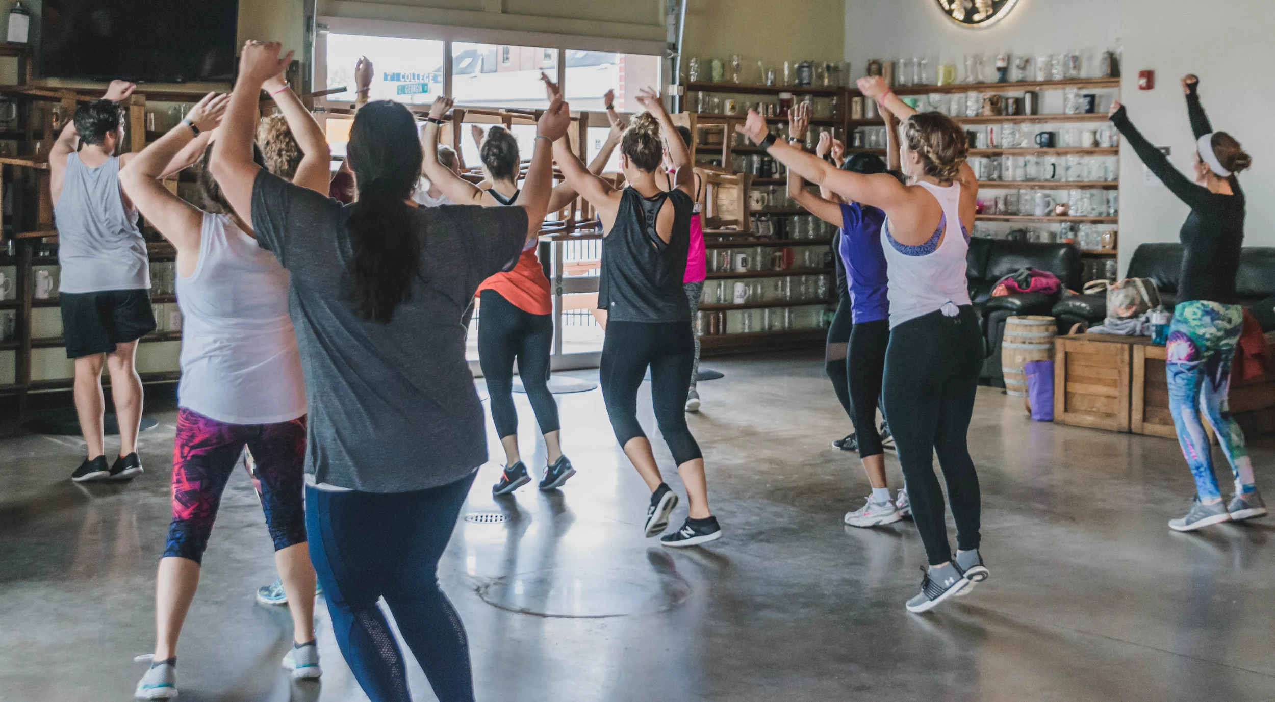 The Class: Hip Hop Dance Instructor: Maria Romaine Brace | Location: Metazoa Brewing Co. | Photo Cred: Amy Hall