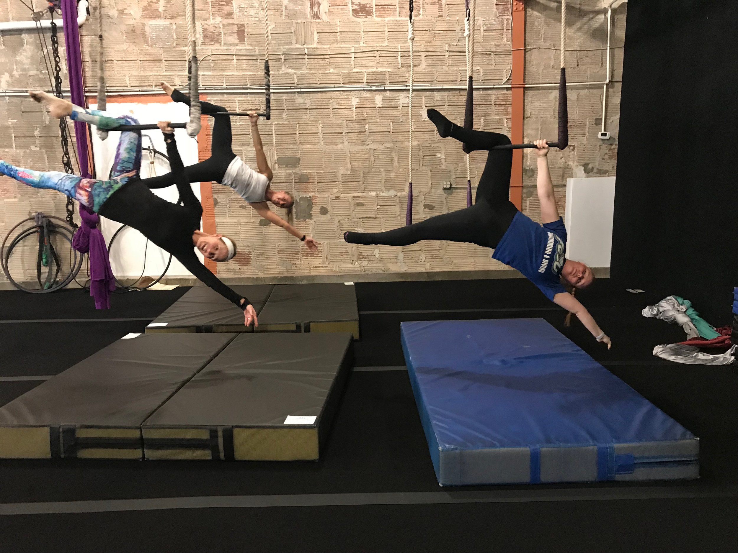 The Class: Trapeze and Other Apparatus Location: Cirque Indy