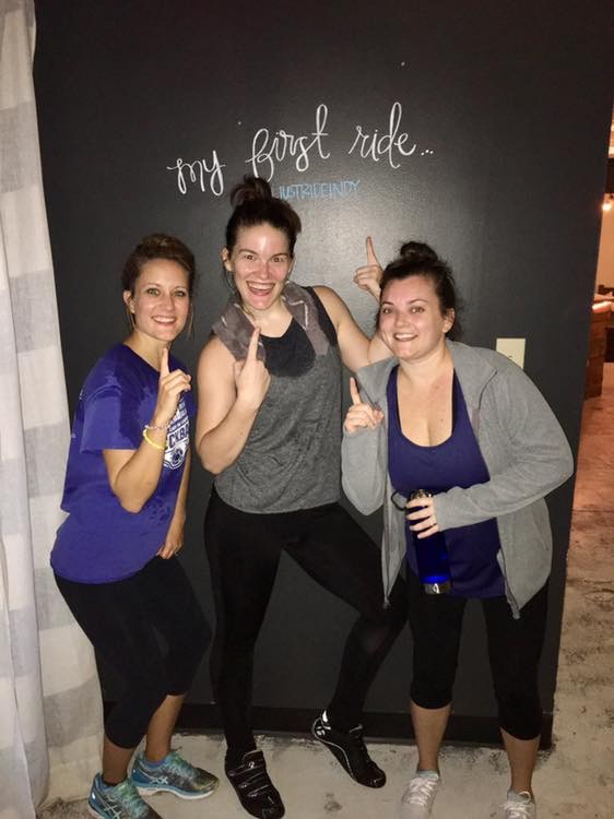 The Class: Timbaland vs. Timberlake Themed Spin Class Location: Just Ride Indy