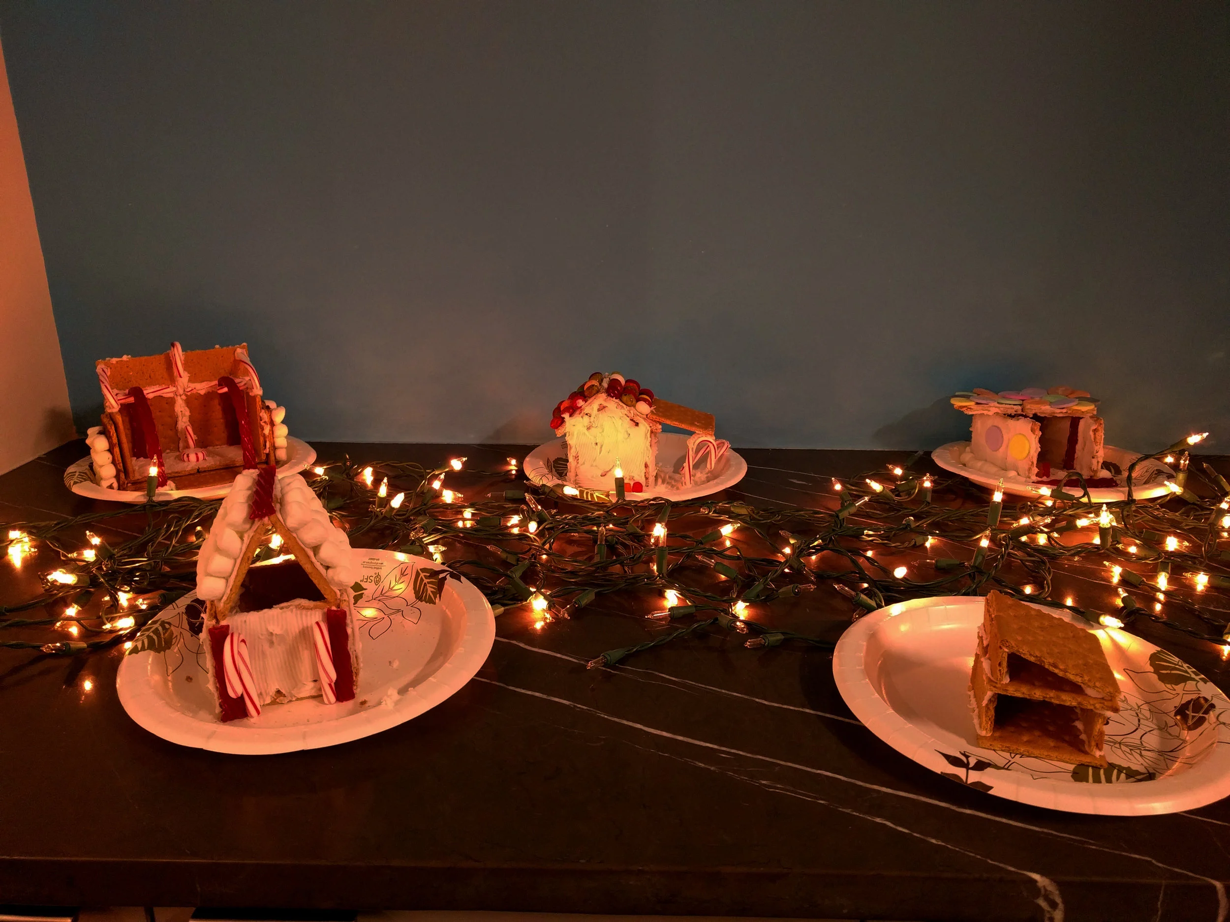Winter Week Mini Gingerbread Village