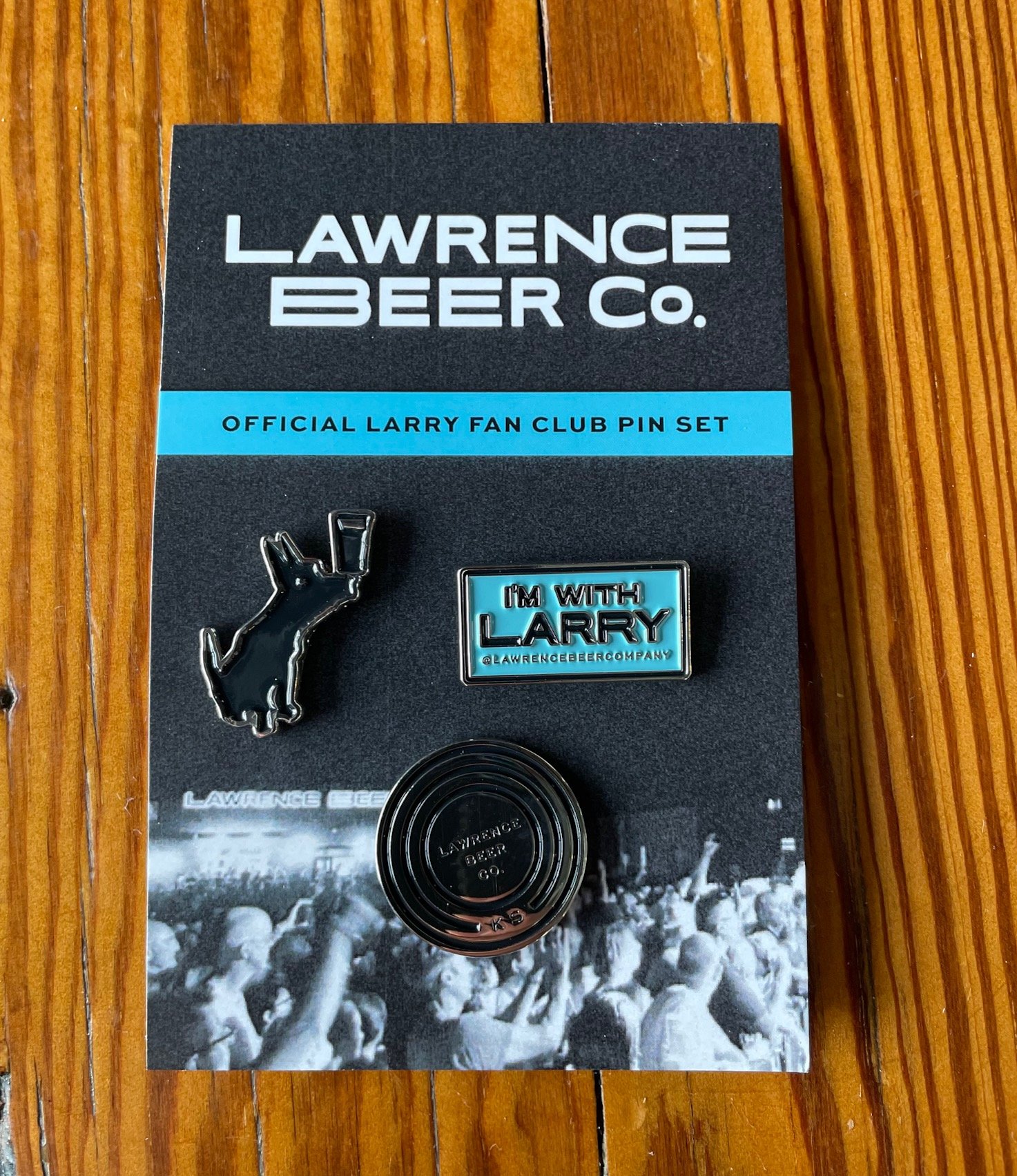 Lawrence Beer Company – Enamel Pin Set