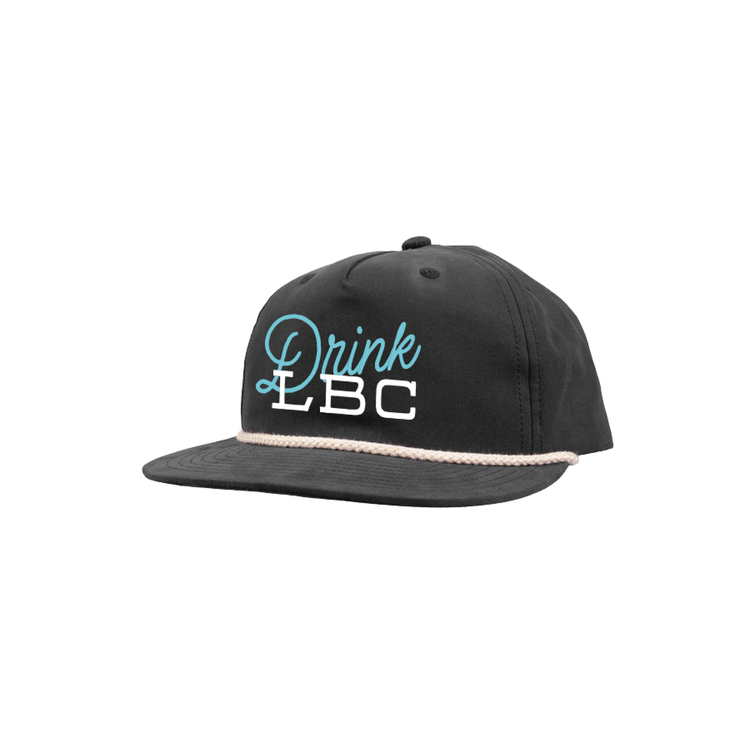 Drink LBC Rope Hat- Black