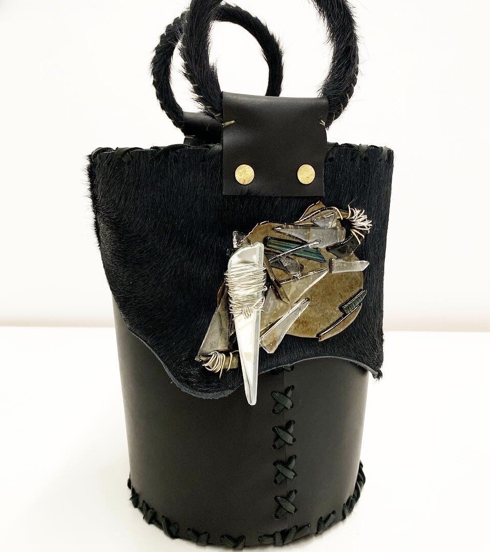 bag by Jay Davis Bags, closure by Alchemy Fine Art