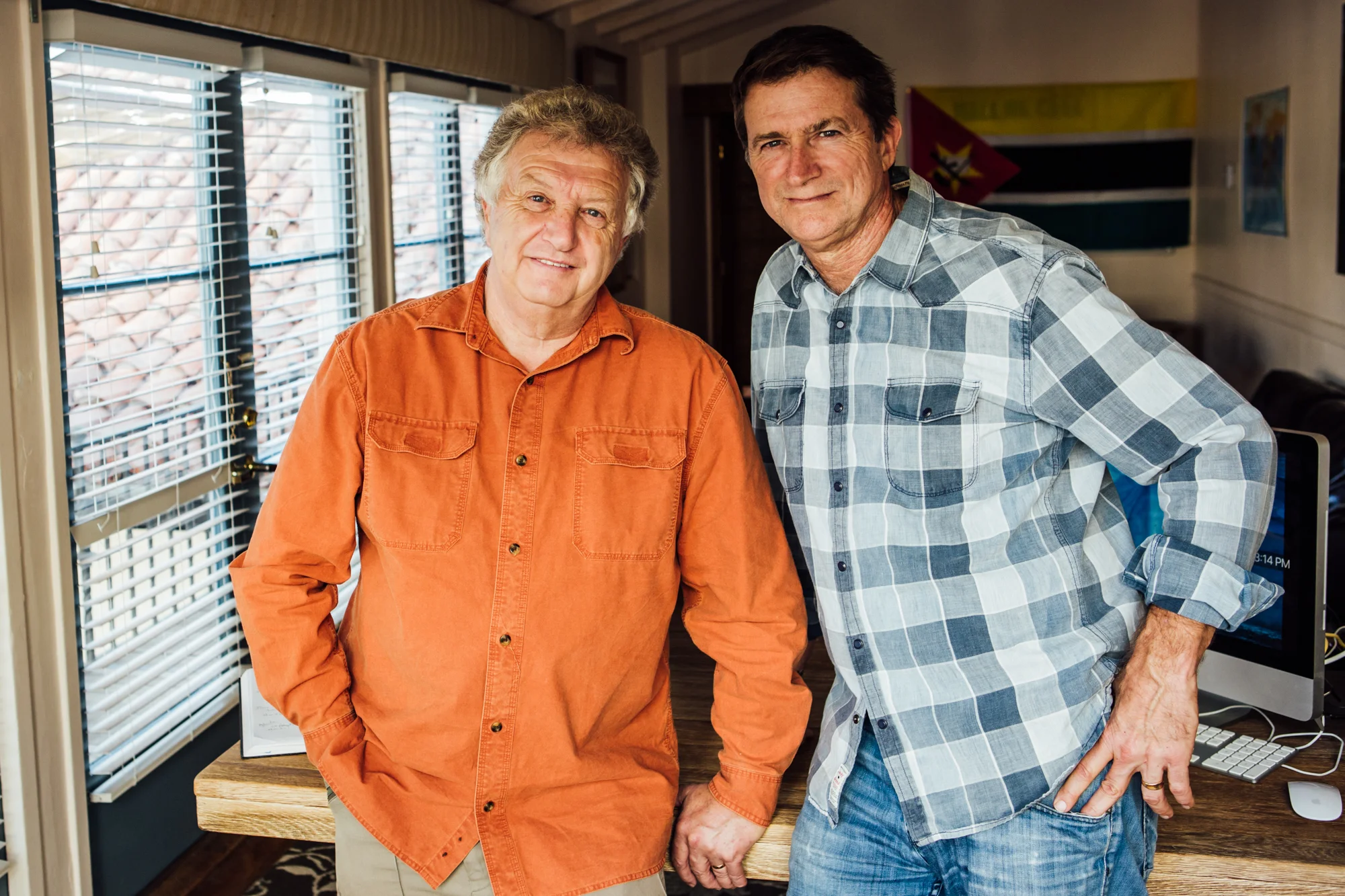 Left to right, Douglas Bowman, John Mullen
