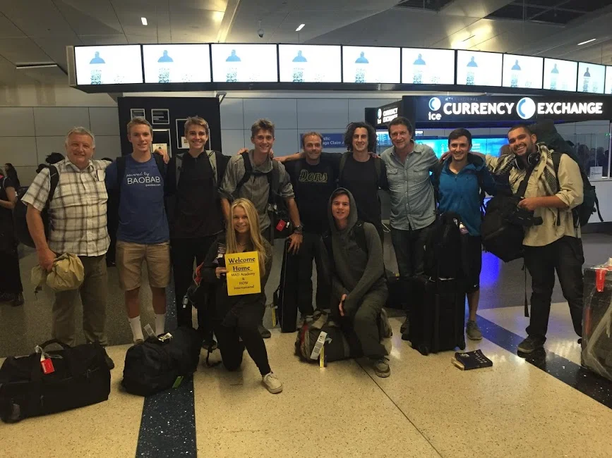 Our team returning from our trip to Jaipur, India and Mozambique after returning Florencia to her village