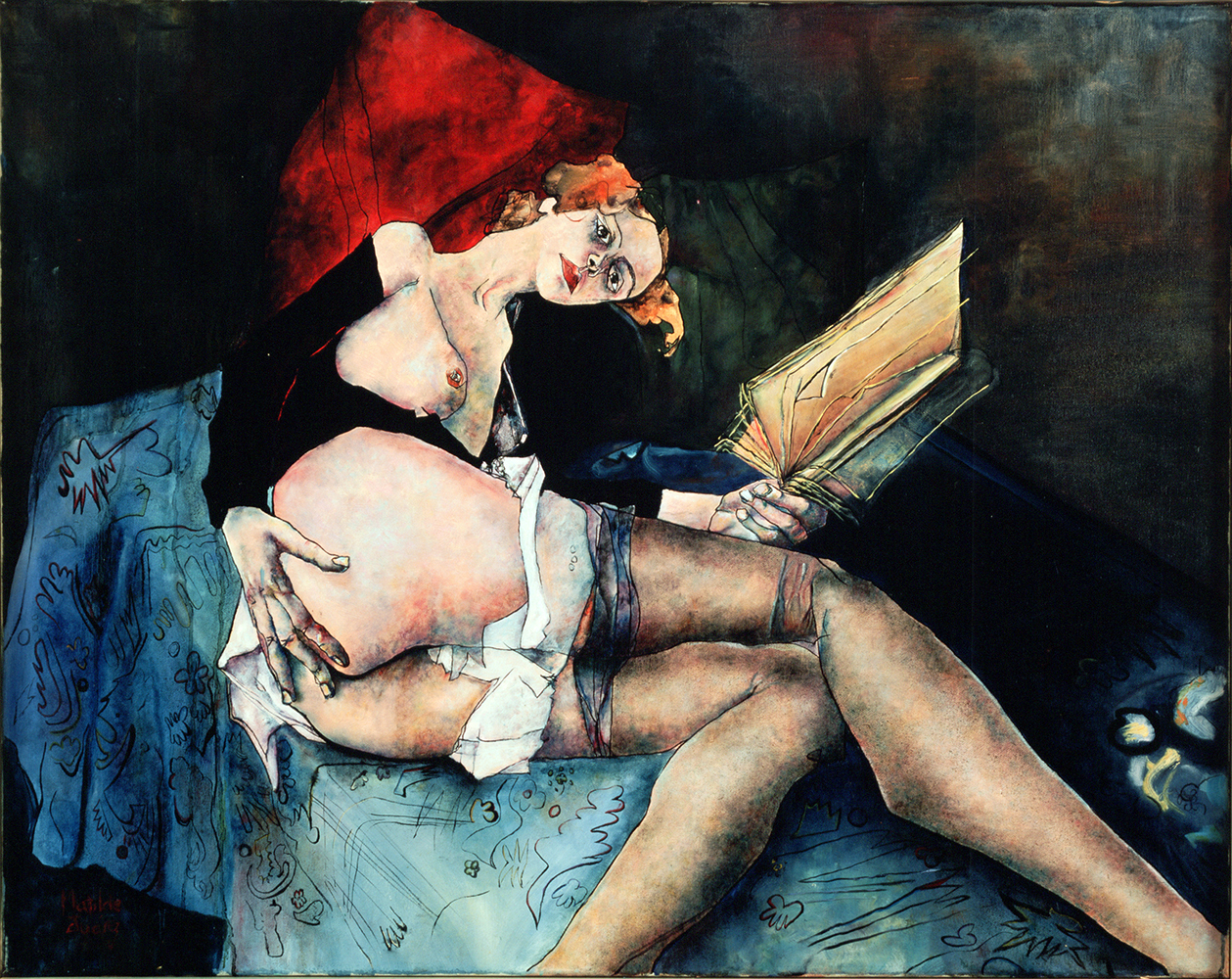 Mujer leyendo