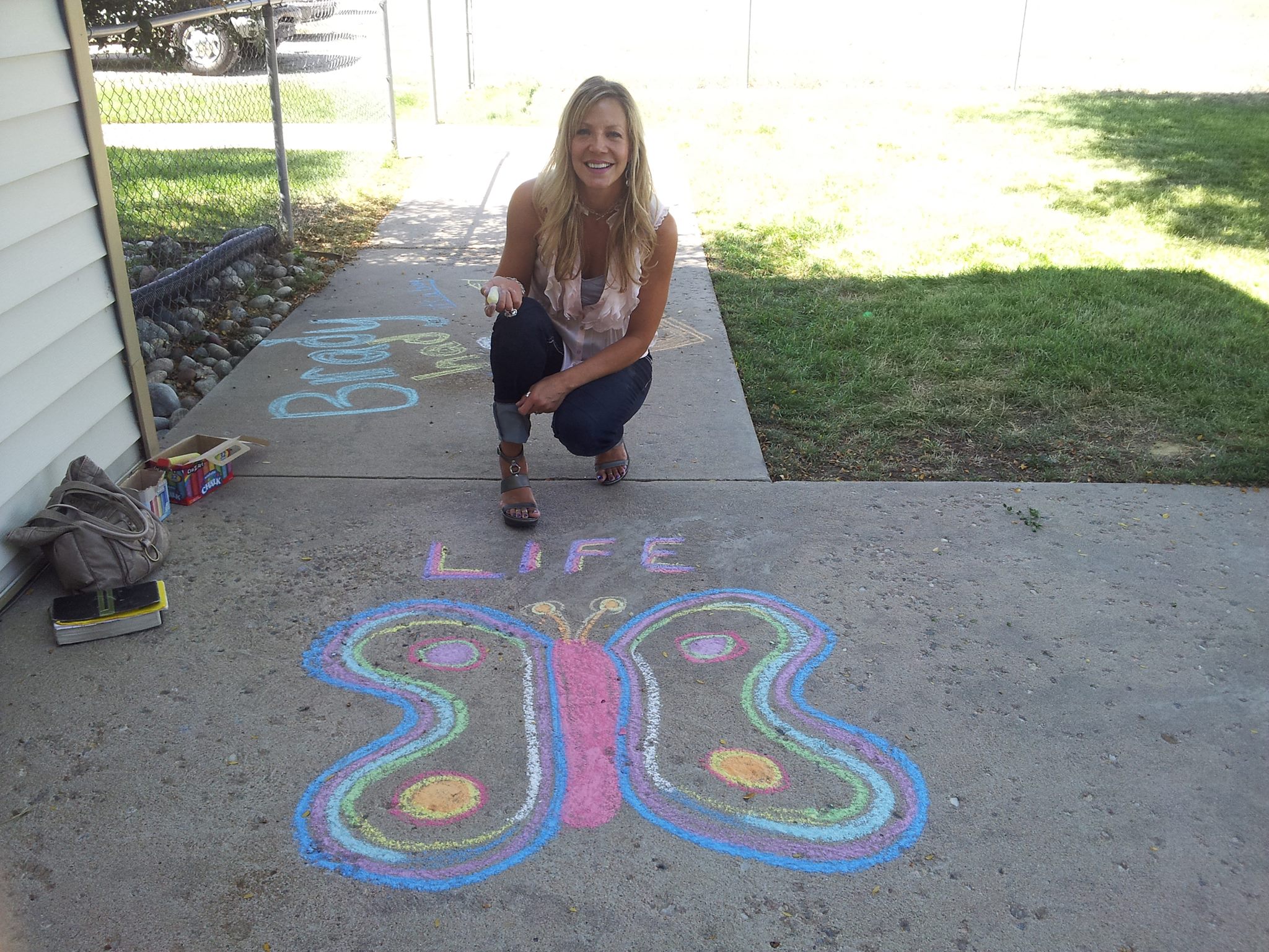  Pro-Life Chalk Day 