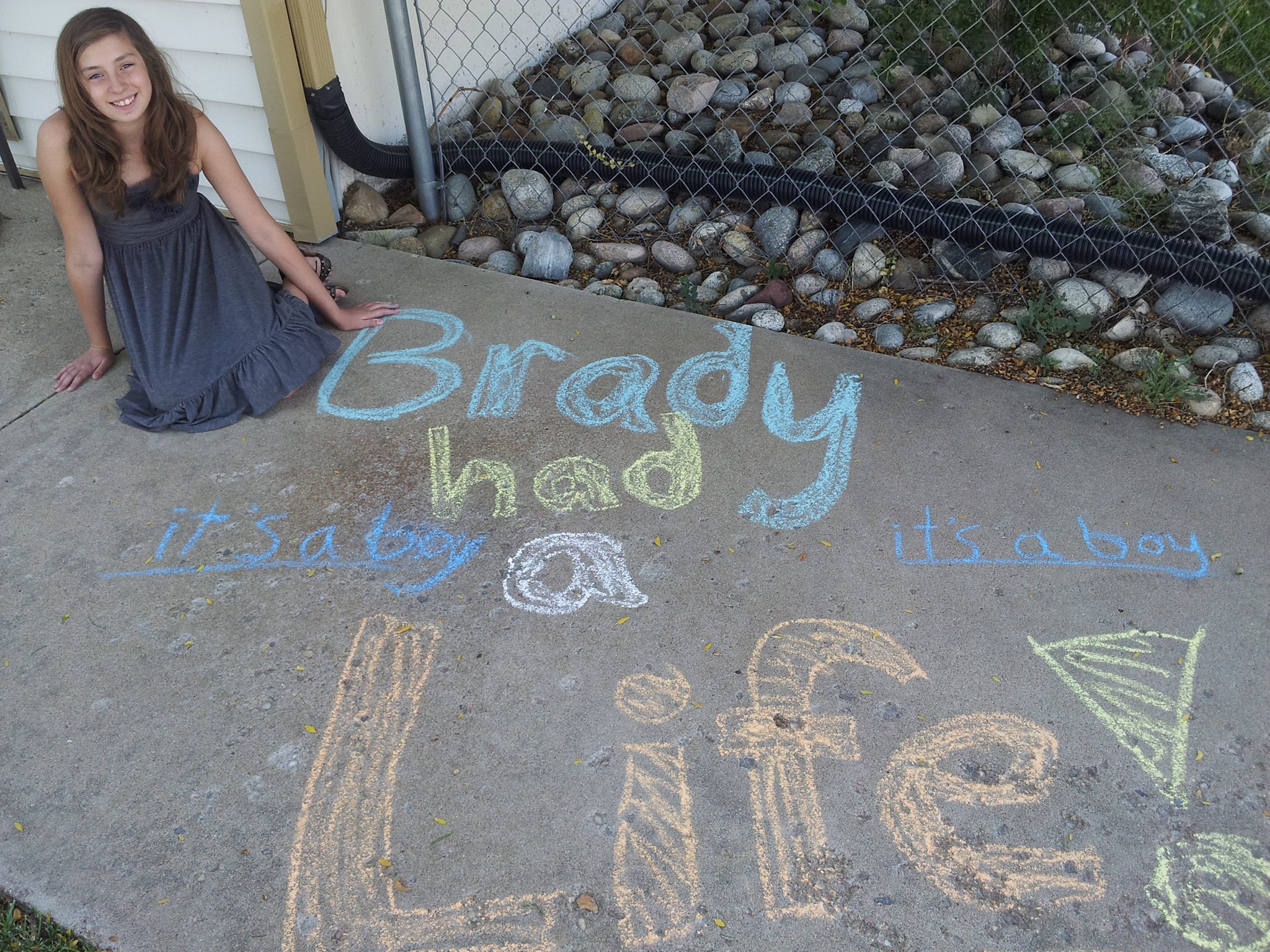  Pro-Life Chalk Day // A Voice For Brady! 