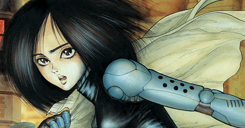 Battle Angel Alita , as depicted by creator Yukito Kishiro
