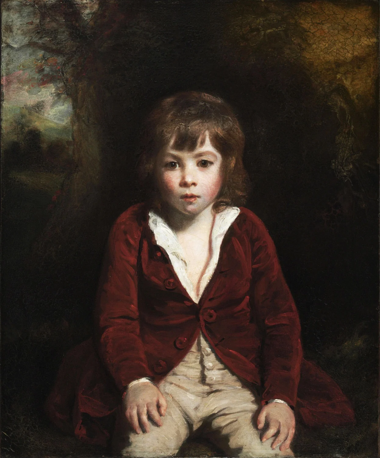 Portrait of Master Bumbury by Sir Joshua Reynolds