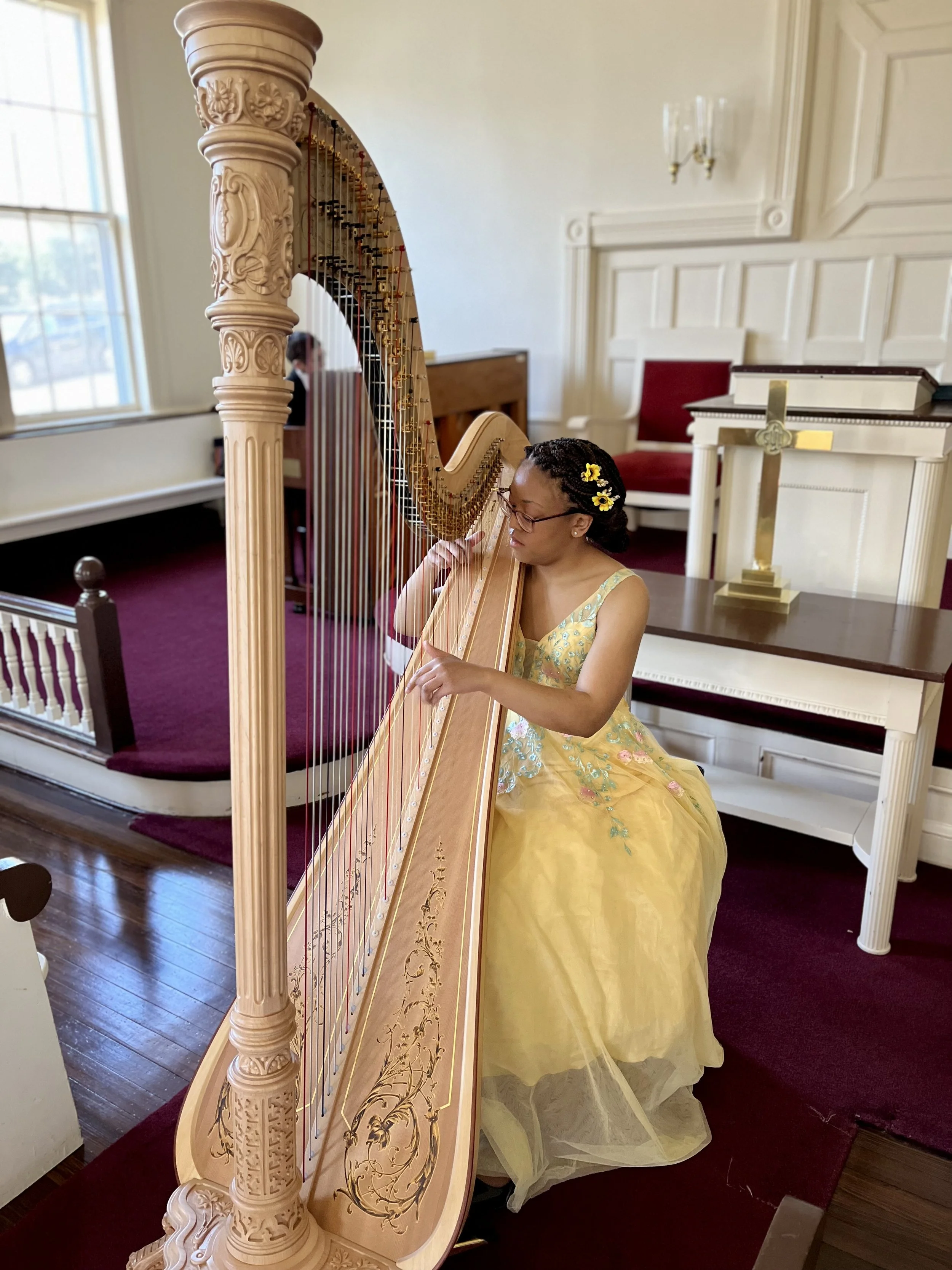 Senior Spotlight: Olivia Tilley, Harp