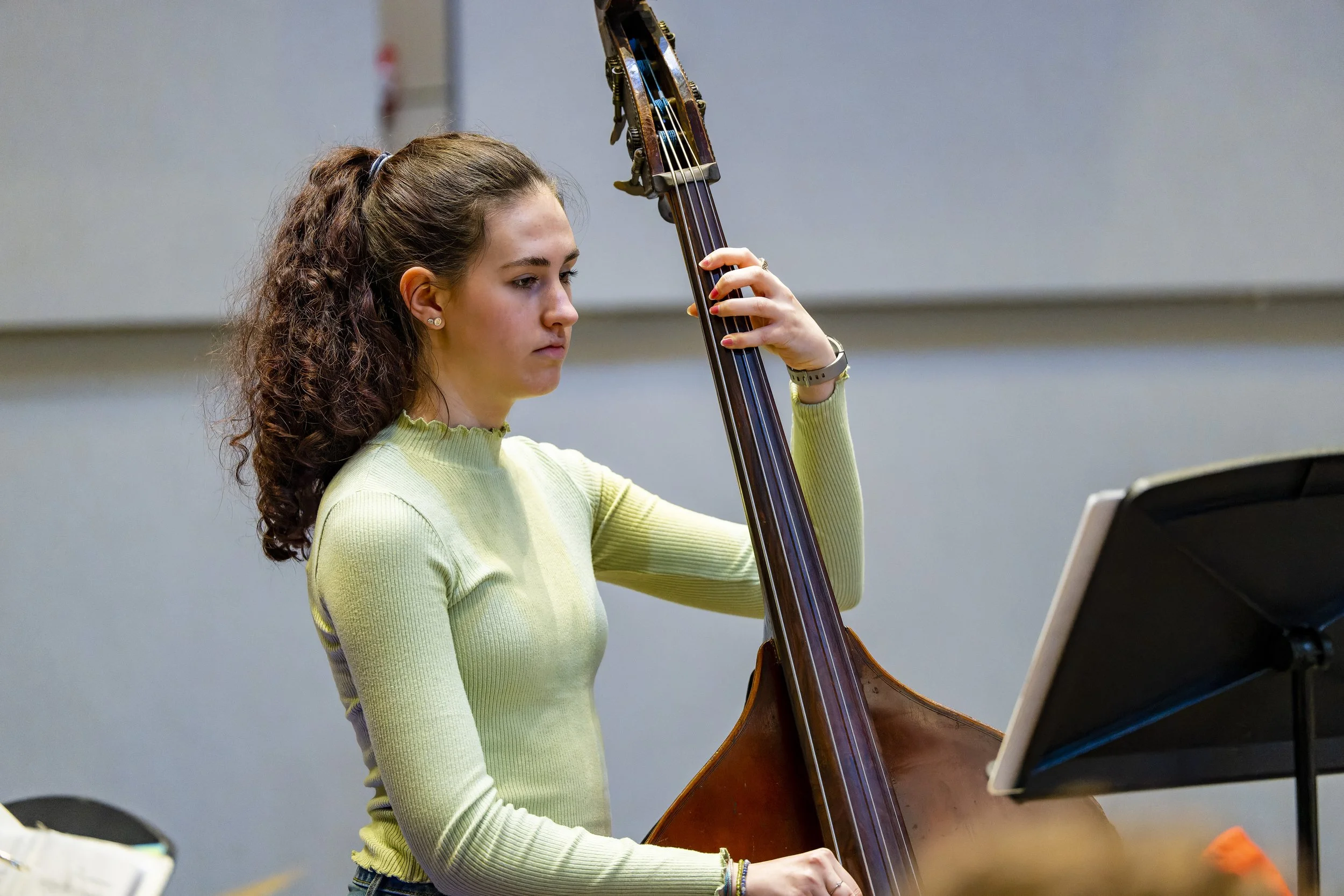 Senior Spotlight: Nina Howell, Double Bass