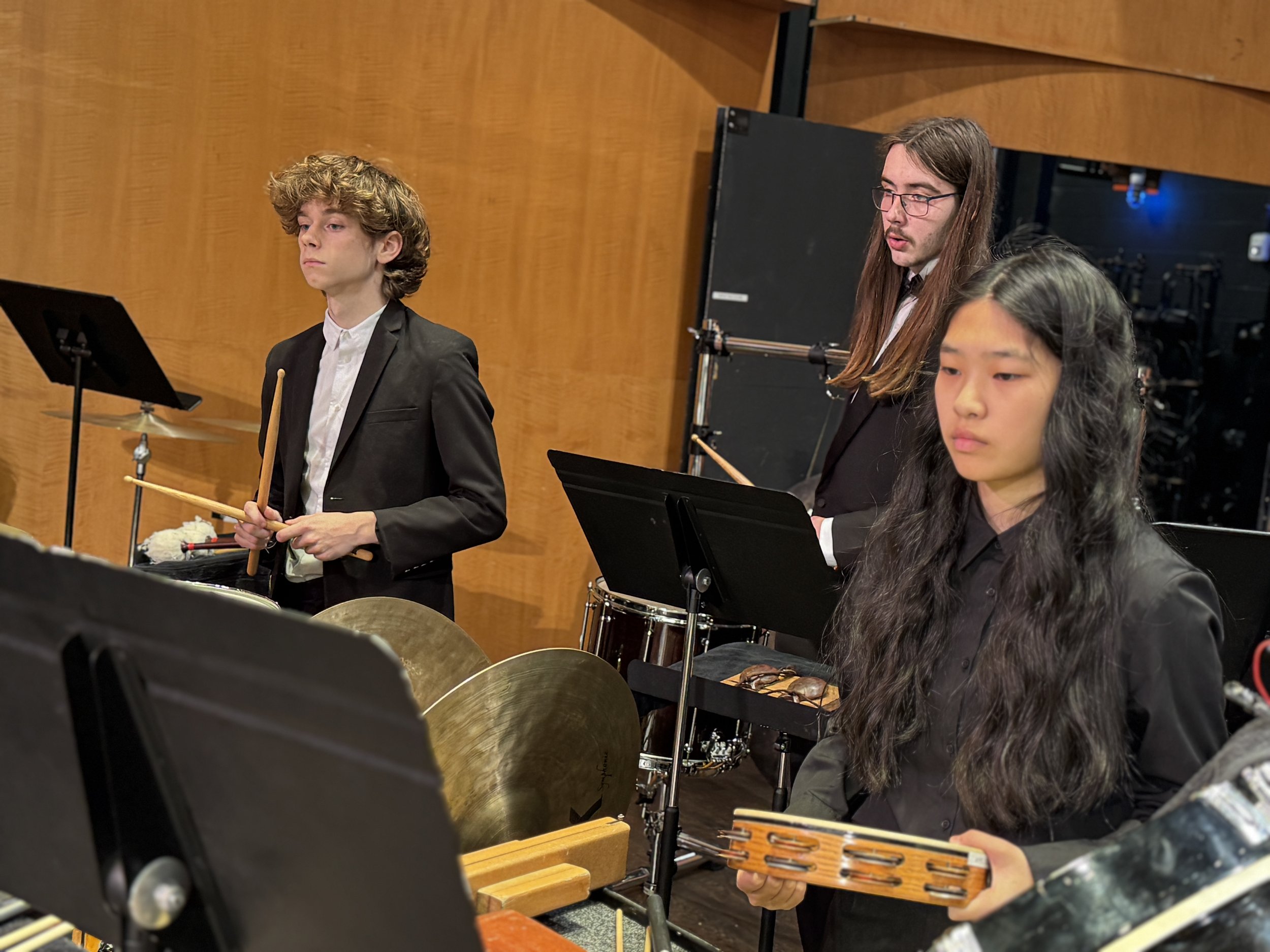 Percussion Ensemble In Concert