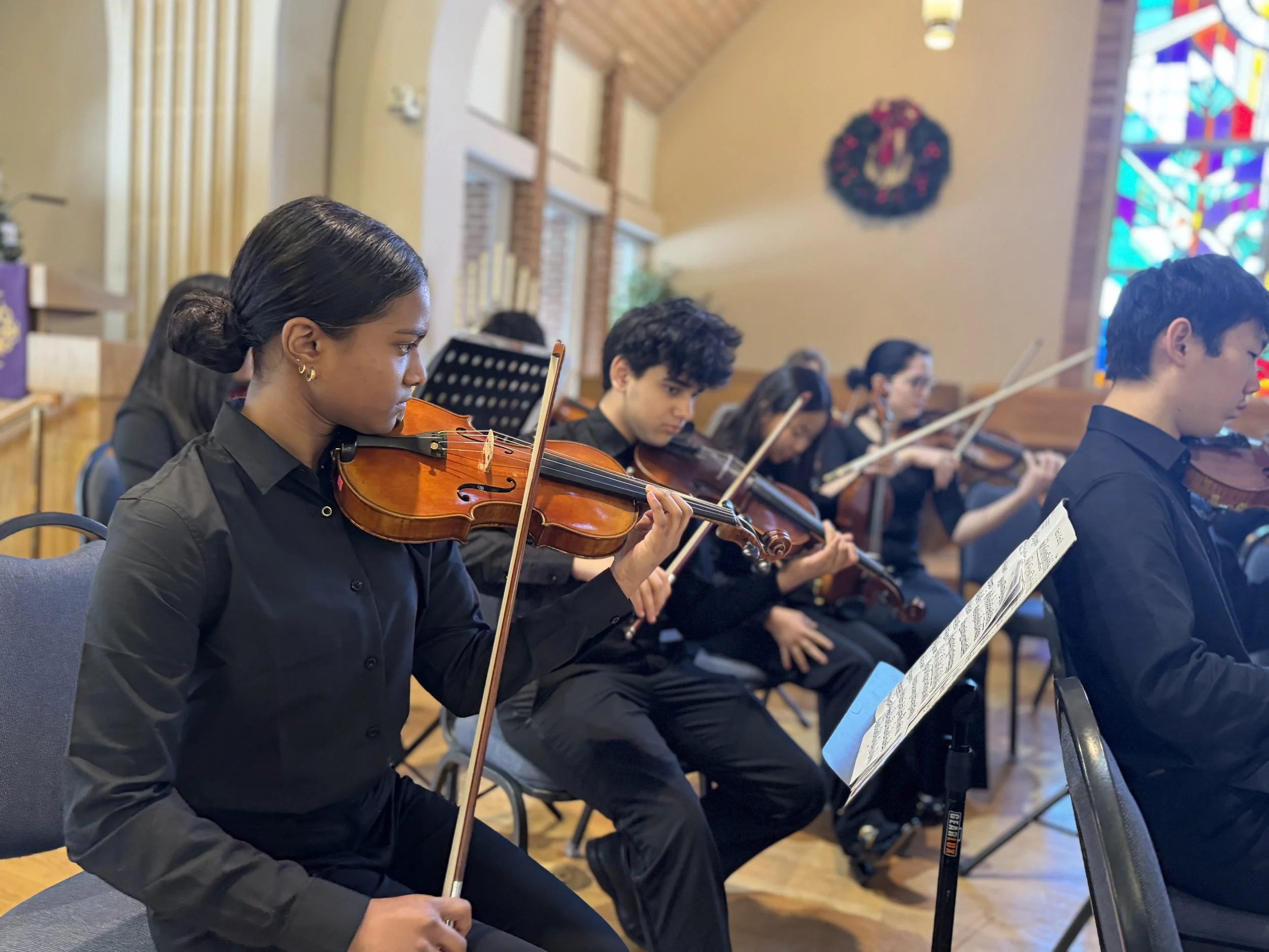 Flute Ensemble, Harp Ensemble, &amp; Sinfonietta In Concert