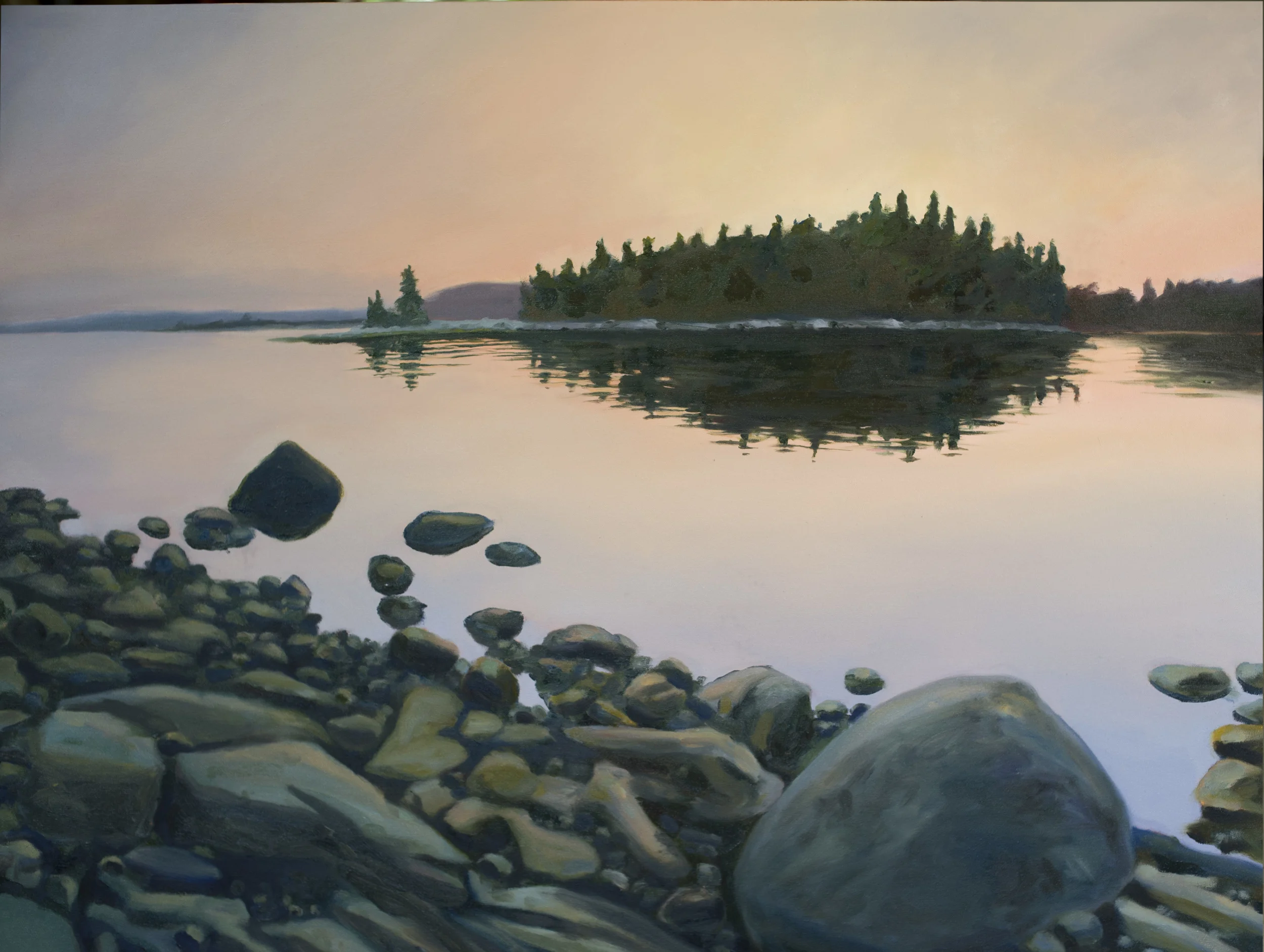 Black Island Dawn