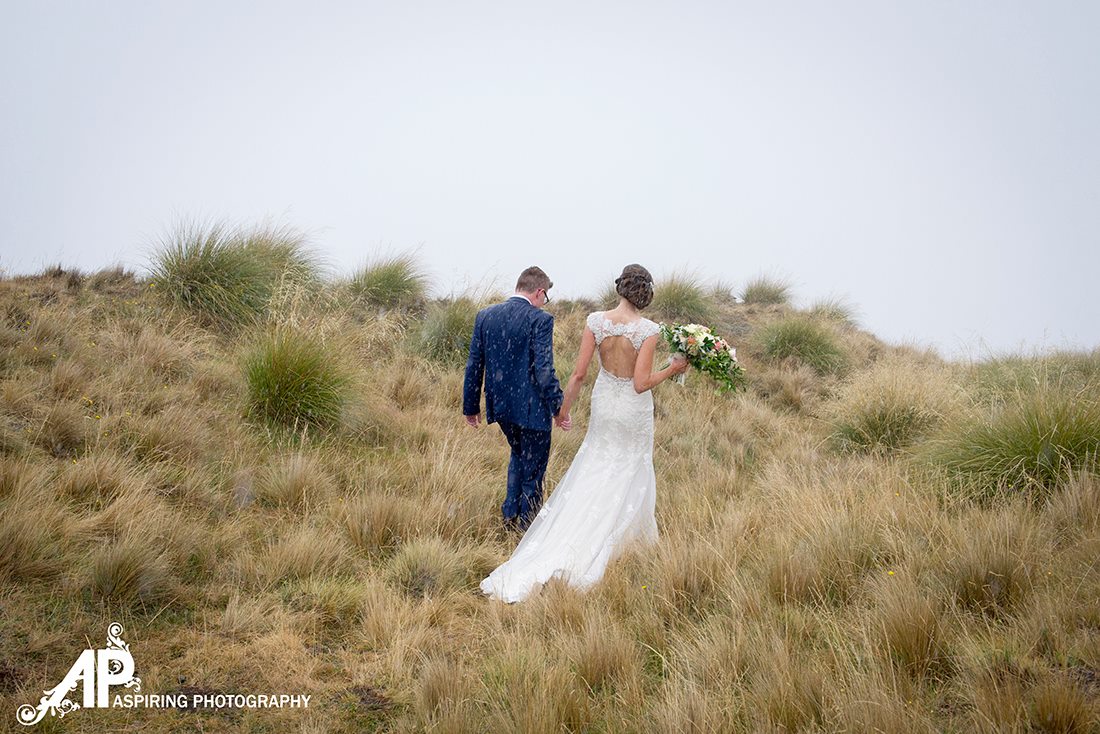 Rain on your wedding day | Kelsi's Wanaka Wedding | Wanaka Wedding Hair and Make-up | www.roadtobeauty.co.nz
