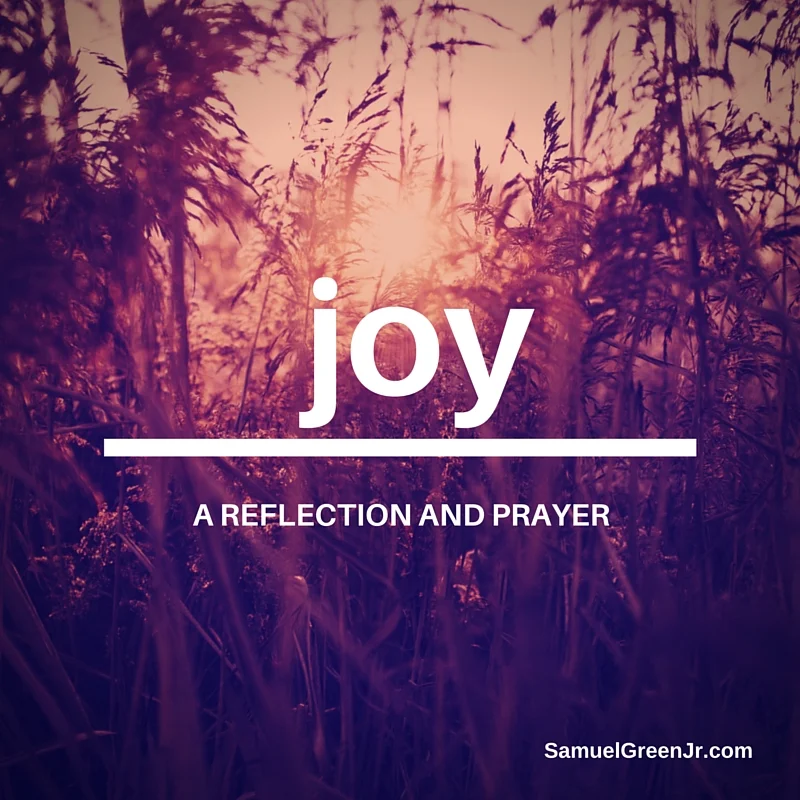 Finding Joy: A Reflection and Prayer