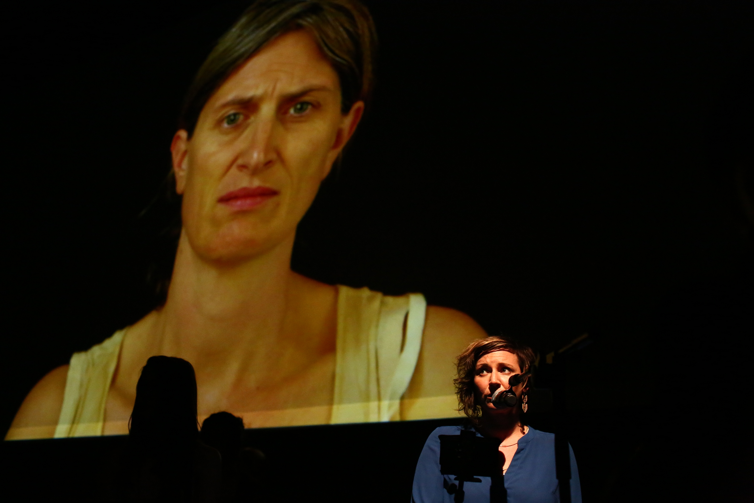 Mellissa Hughes sings in The Source , BAM Next Wave Festival 2014