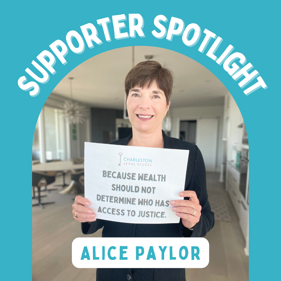 Supporter Spotlight Alice F. Paylor — Charleston Legal Access