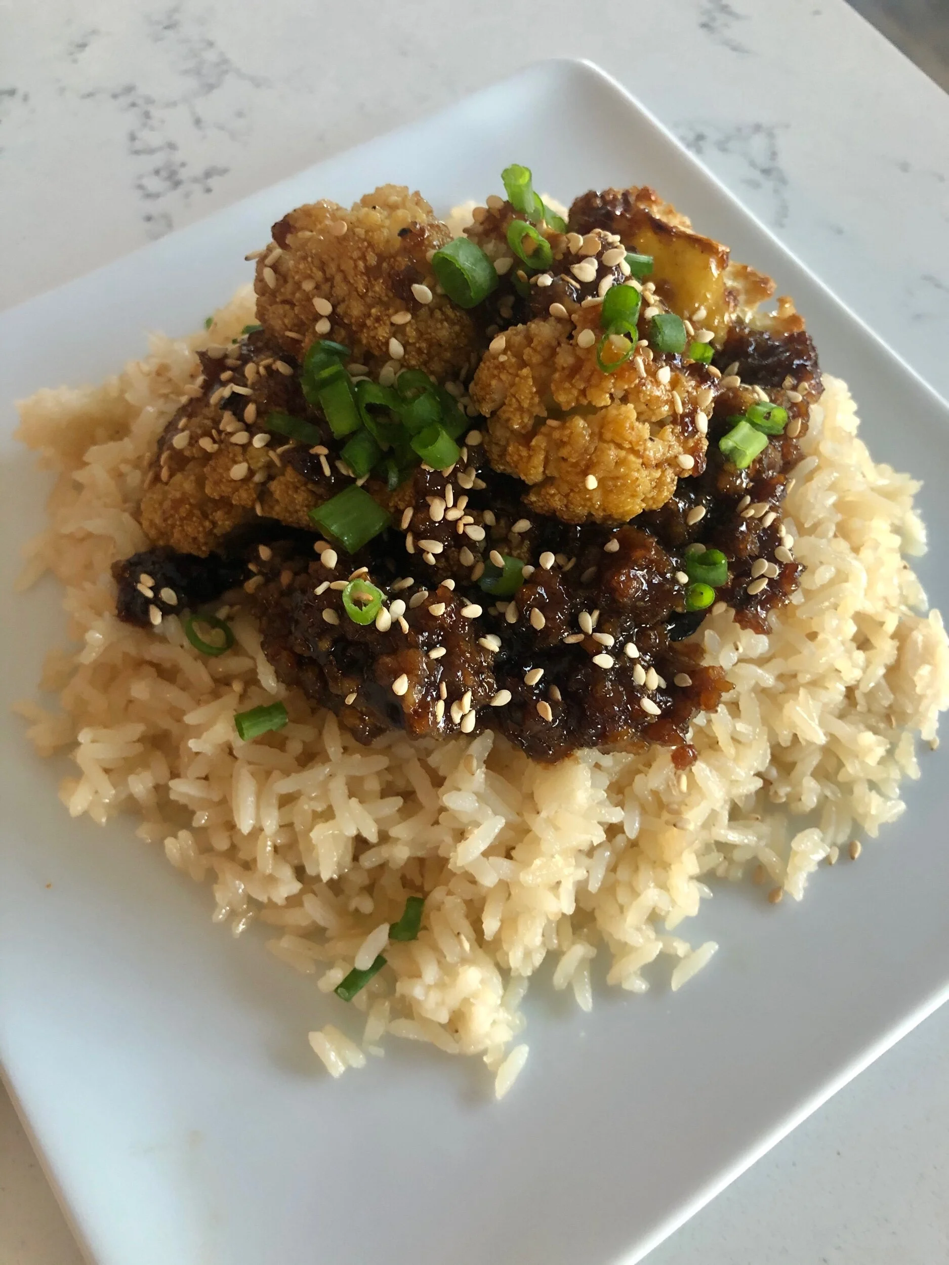 Kung Pao Cauliflower