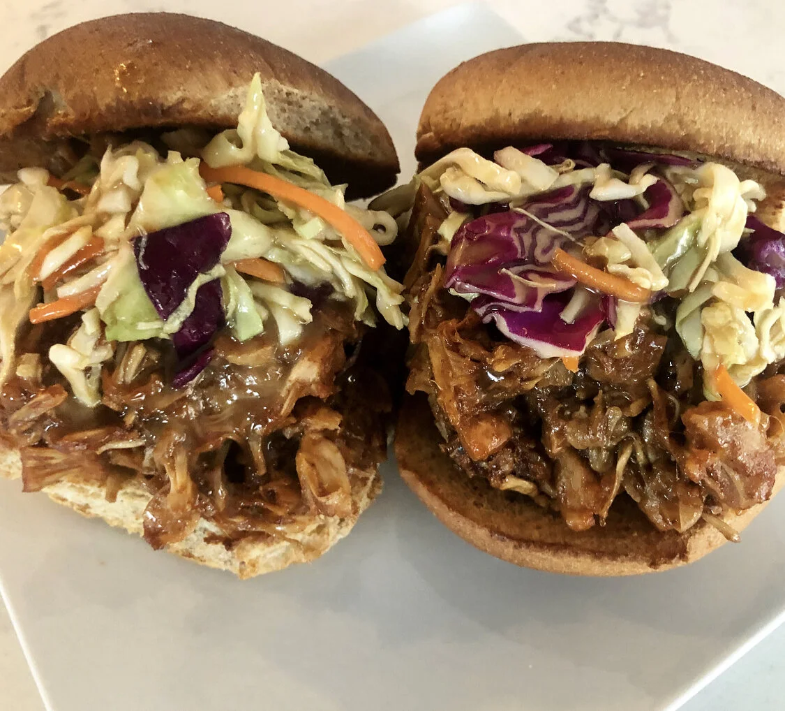 BBQ Jackfruit Burgers