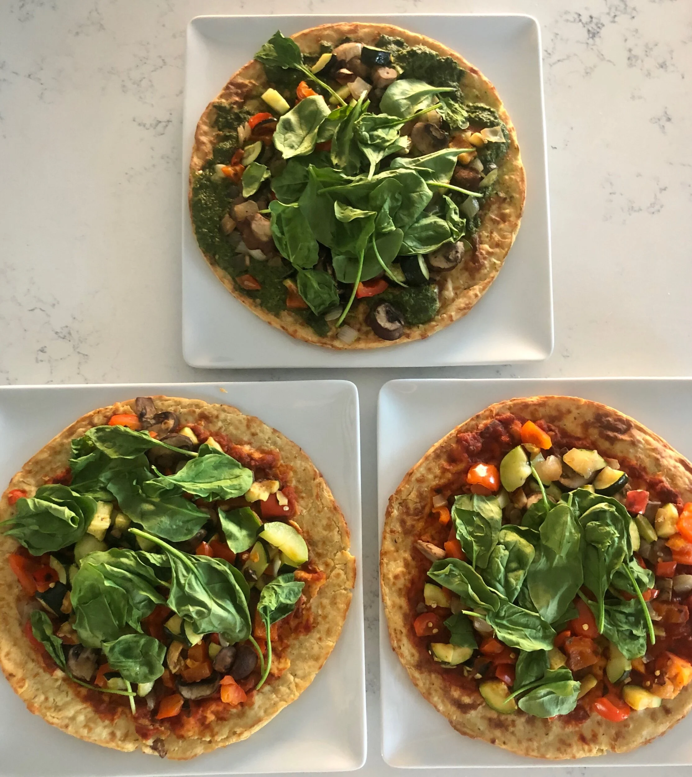 Salad But Make It Pizza