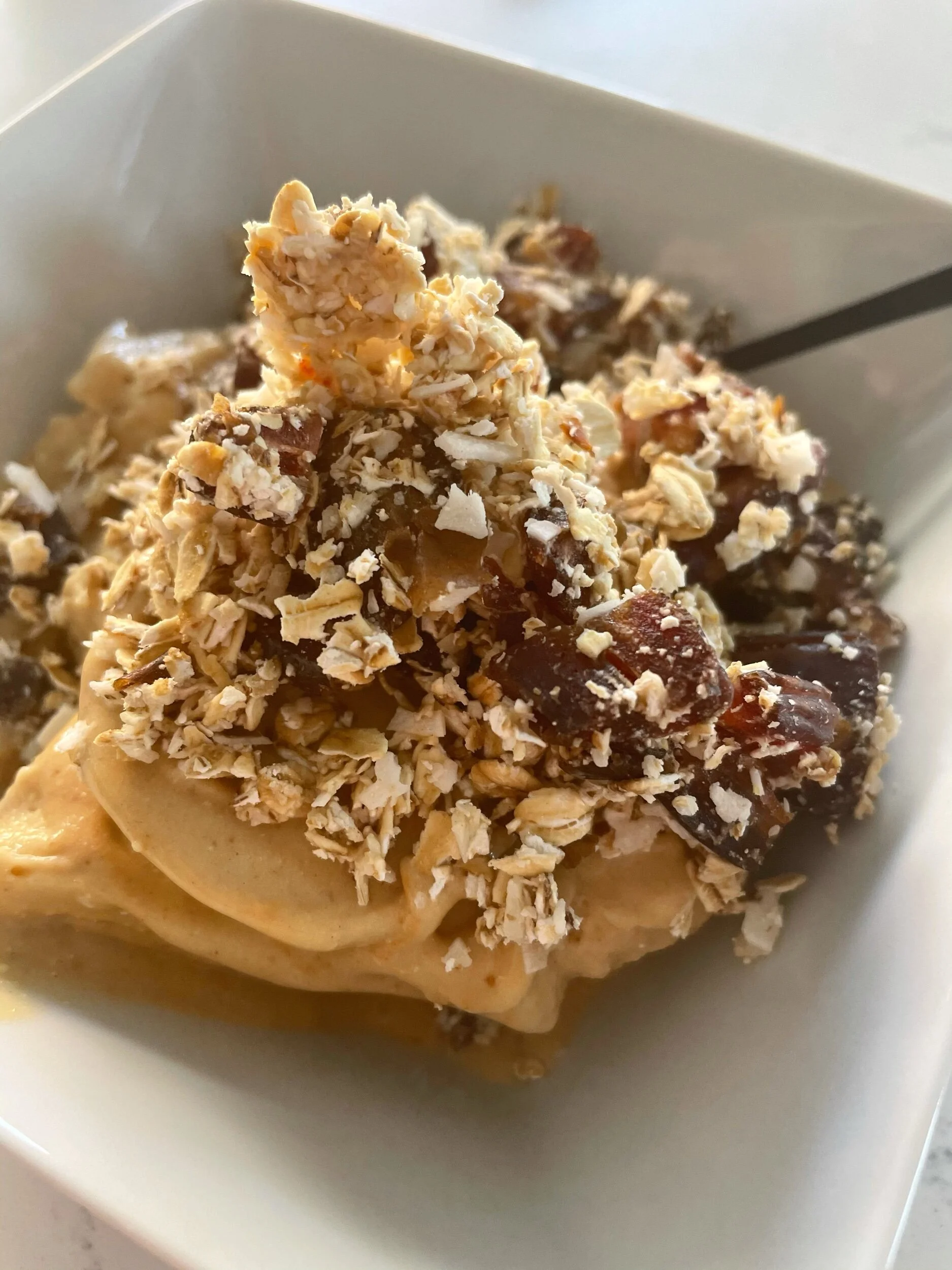 PB Caramel Nice Cream