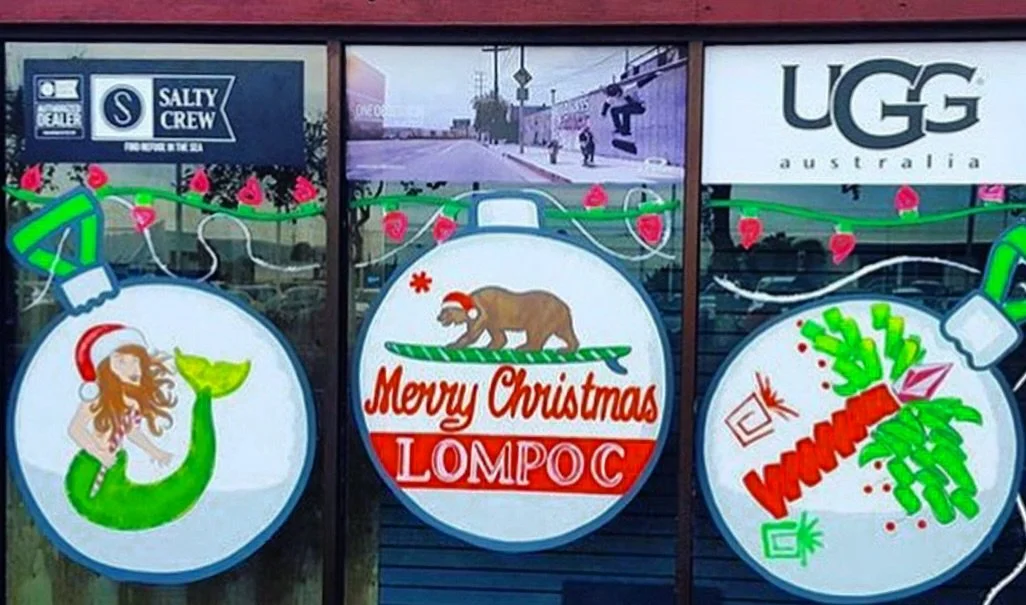 Flashing back a few years to the magic @davidandbrandi created! #memories #christmasiscoming #surfconnection #lompoc