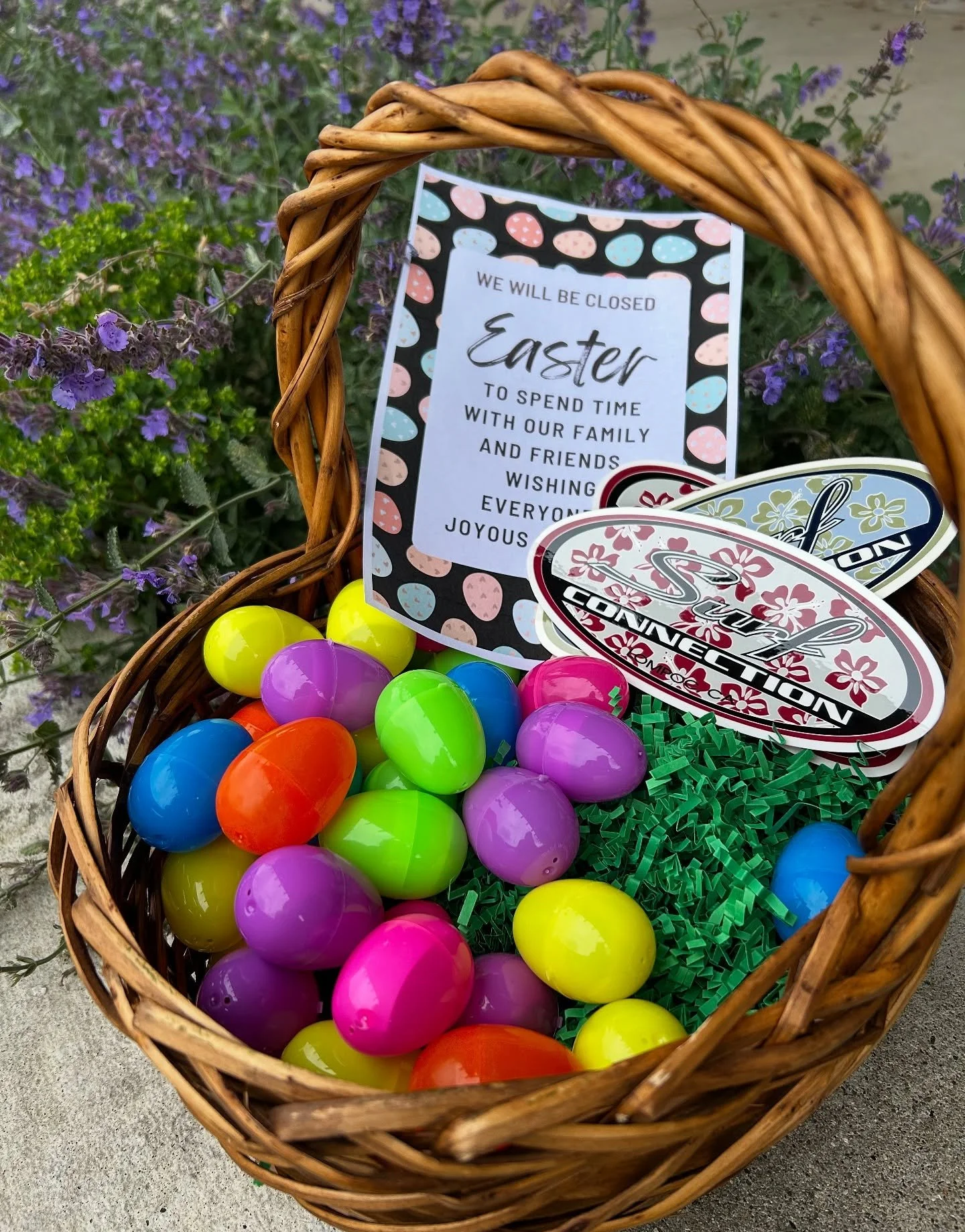 We&rsquo;re open today until 7, tomorrow 10-7, but we will be closed Sunday to spend time with family and friends. Wishing everyone a joyous holiday weekend! #surfconnection #lompoc #supportlocal #lompocshopsmall