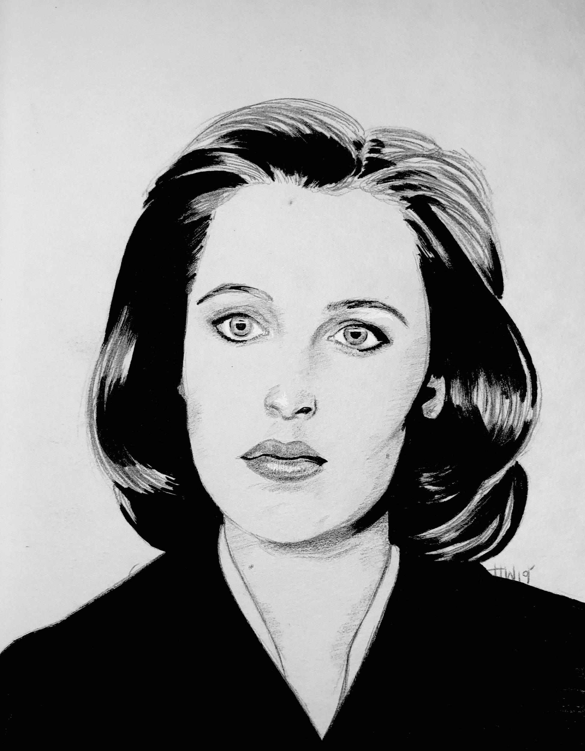 Gillian Anderson (Agent Scully)