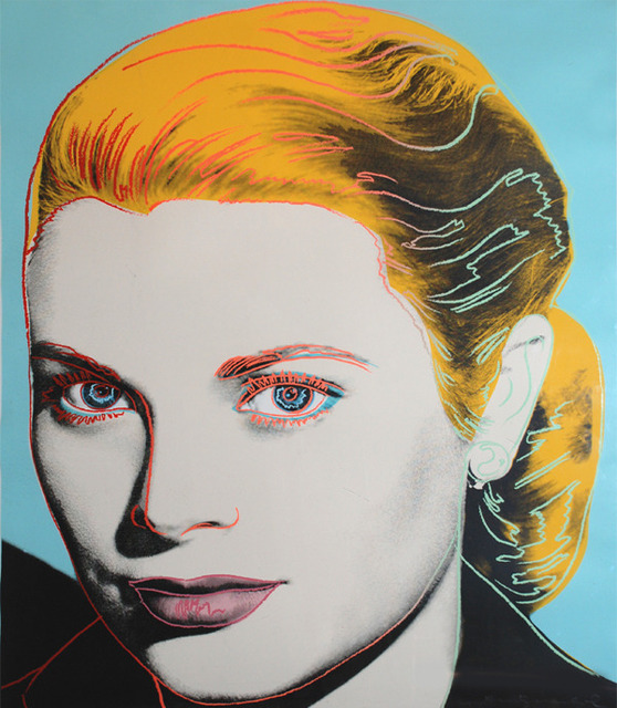 Andy Warhol Grace Kelly (II.305) , 1984 Puccio Fine Art- immagine a corredo dell'editoriale di Artsy "Andy Warhol: A Mirror for his age"